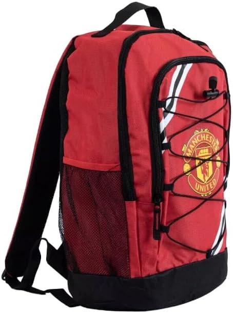 Generic Man United Officially Licensed Club Backpack Rucksack Bag - Core Stripe, Multicolor, L