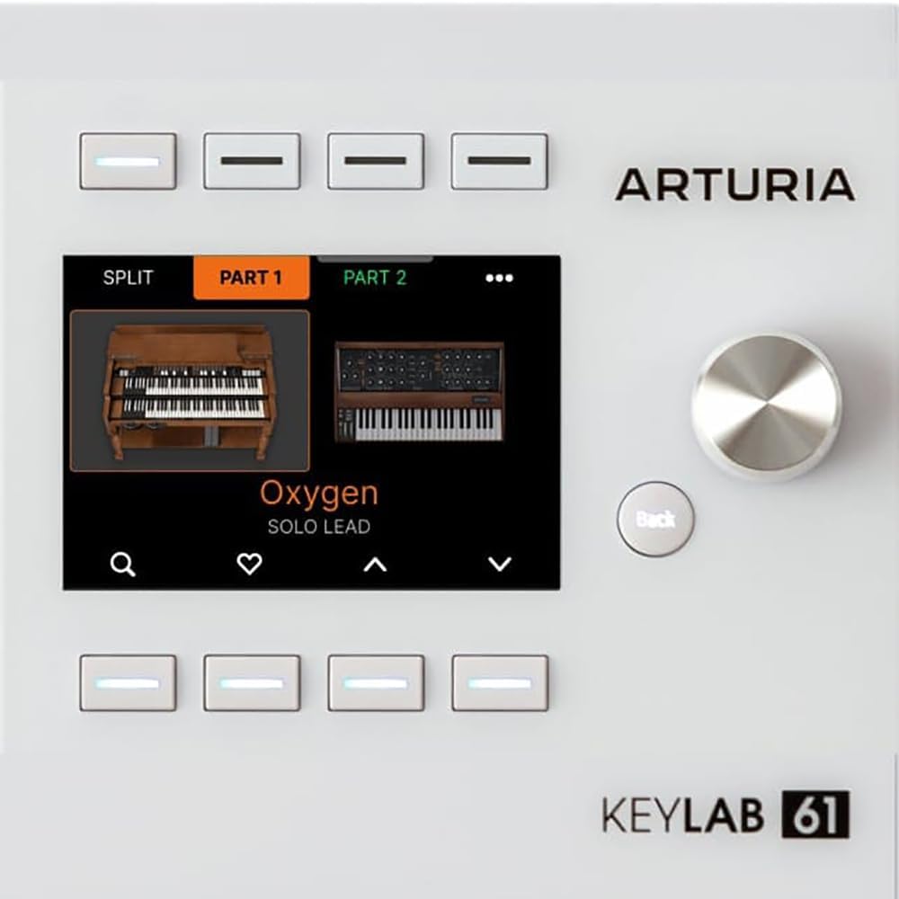 Arturia 231631 KeyLab 61 Mk3 61-Key USB MIDI Controller Keyboard White Bundle with 2 YR CPS Enhanced Protection Pack