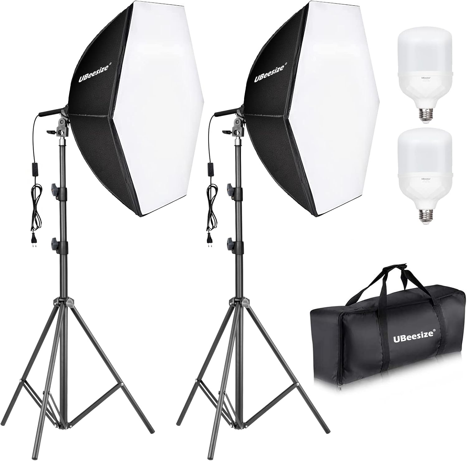 UBeesize Softbox Photography Lighting Kit, 30