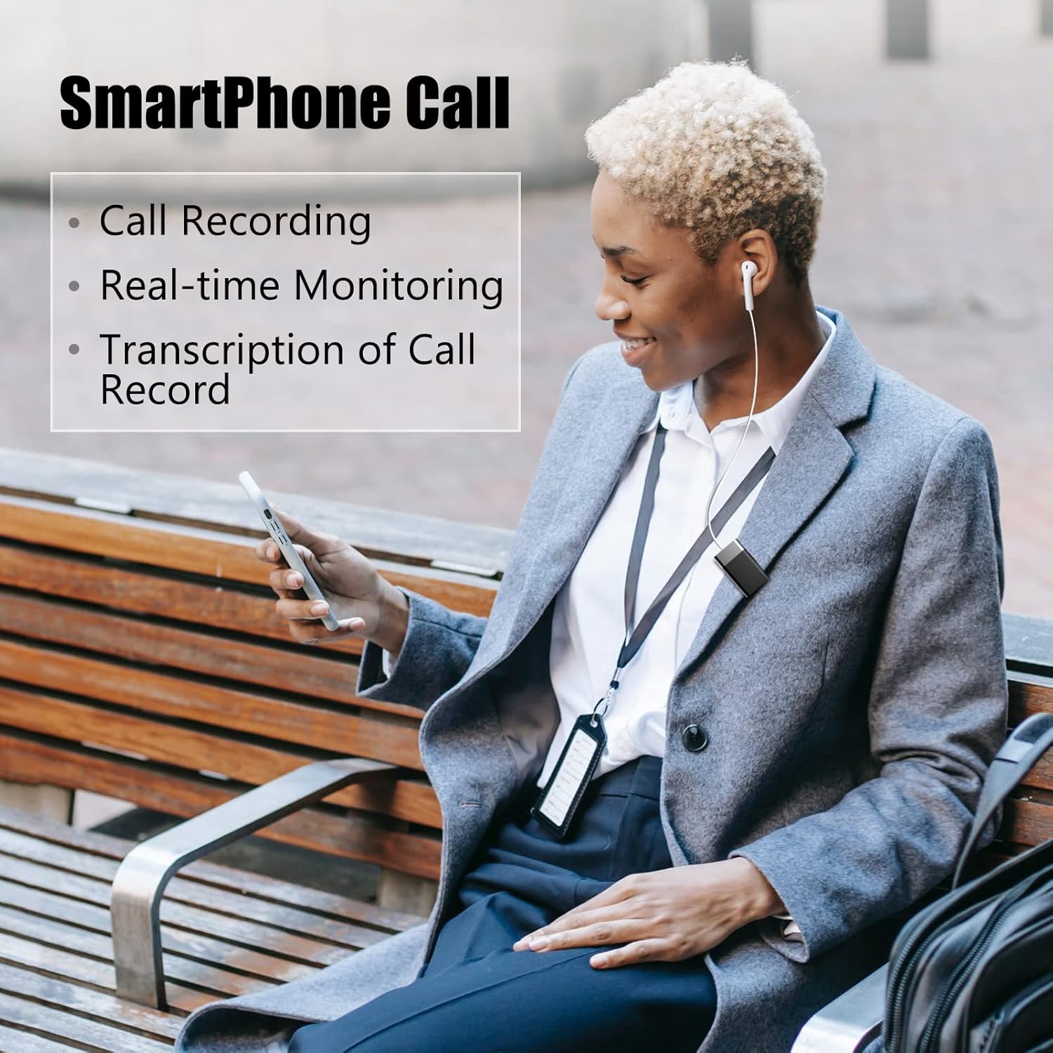 SabineTek AudioWow - Bluetooth Lapel Mic, Wireless Clip-on Microphone, Bluetooth Lavalier Mic for Smart Phone, Recording, Vlogging, Mixing