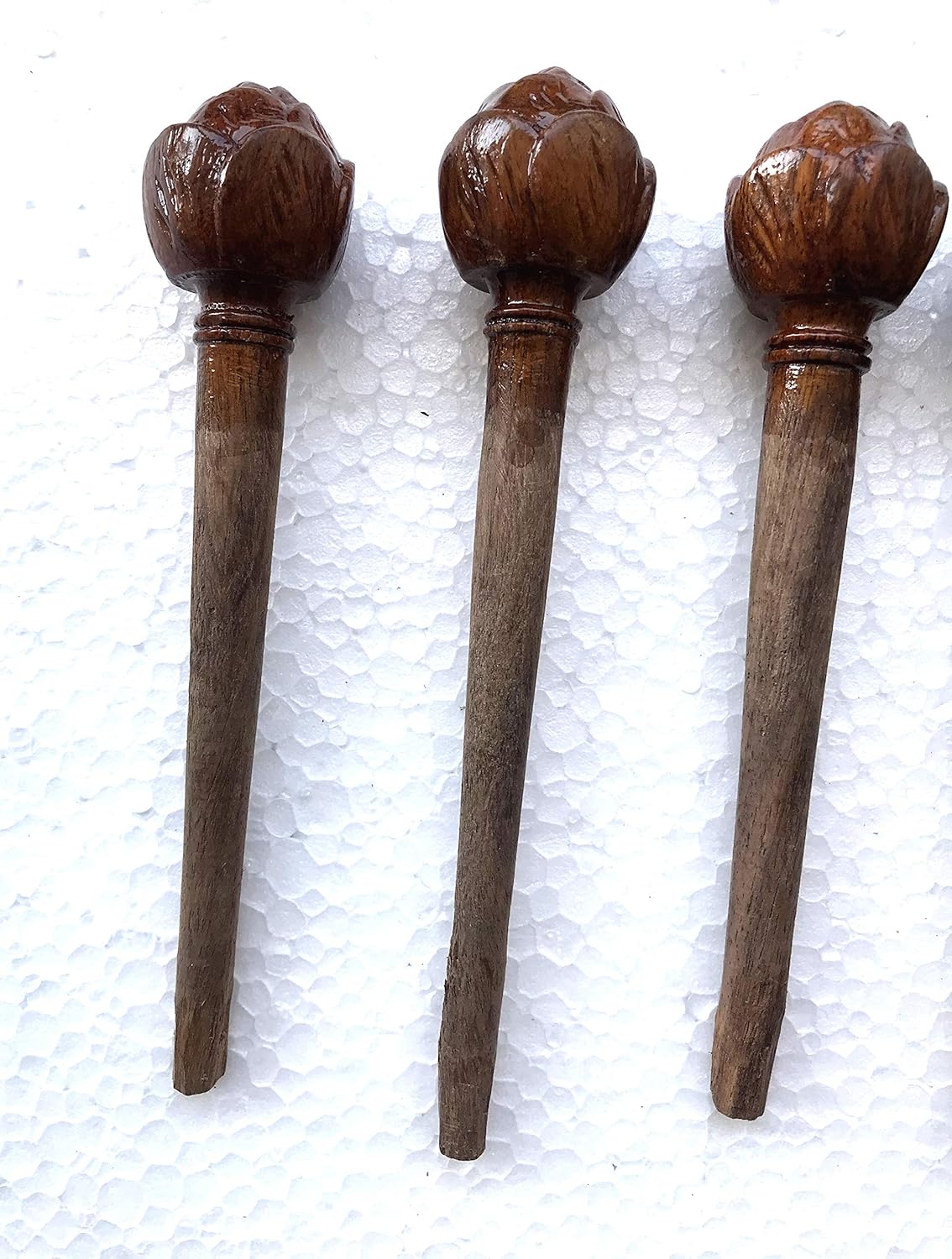 Main Khunti Peg for Sitar full set of 7 Gulab Rose design