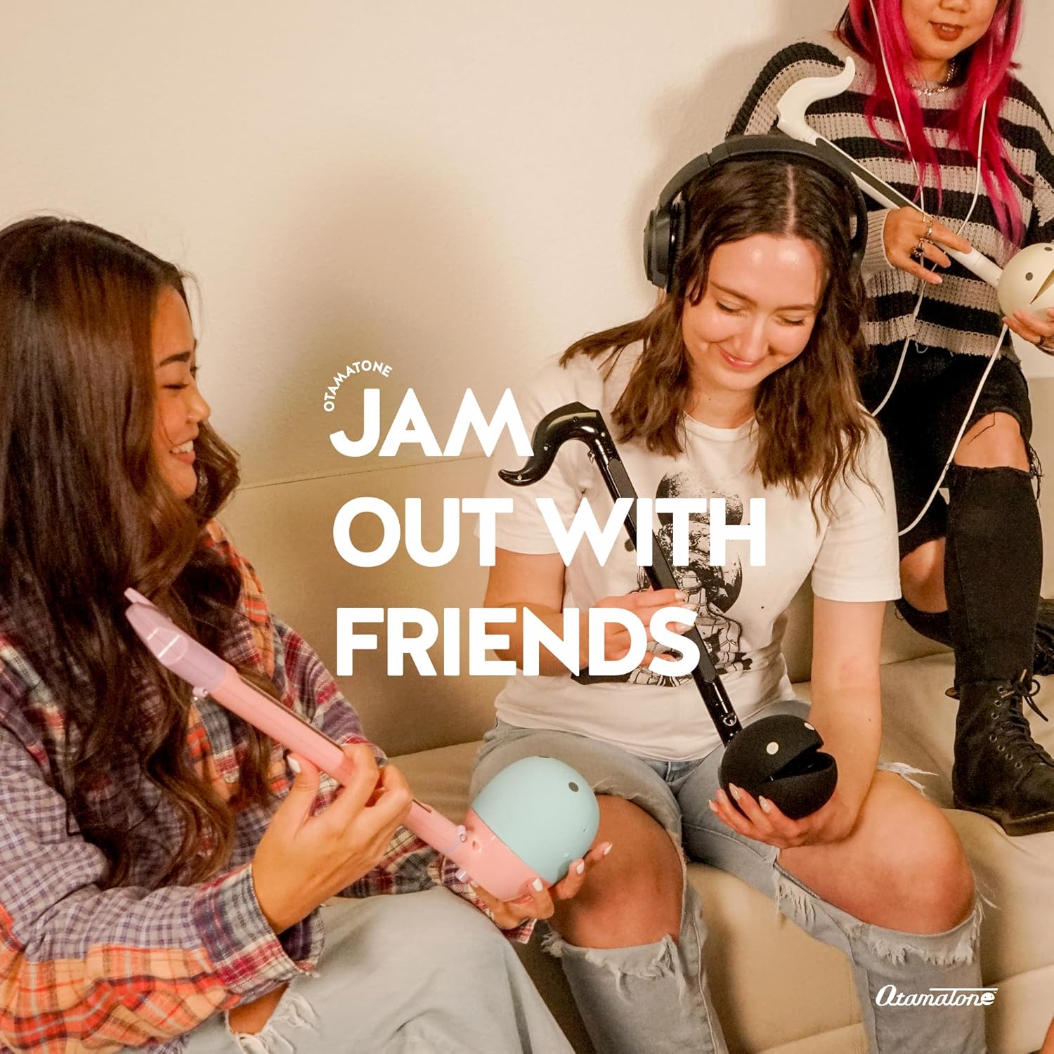 Otamatone Deluxe Electronic Musical Instrument for Adults Portable Synthesizer Digital Electric Music from Japan by Cube/Maywa Denki Cool Stuff Gifts, Unicorn [English Manual]