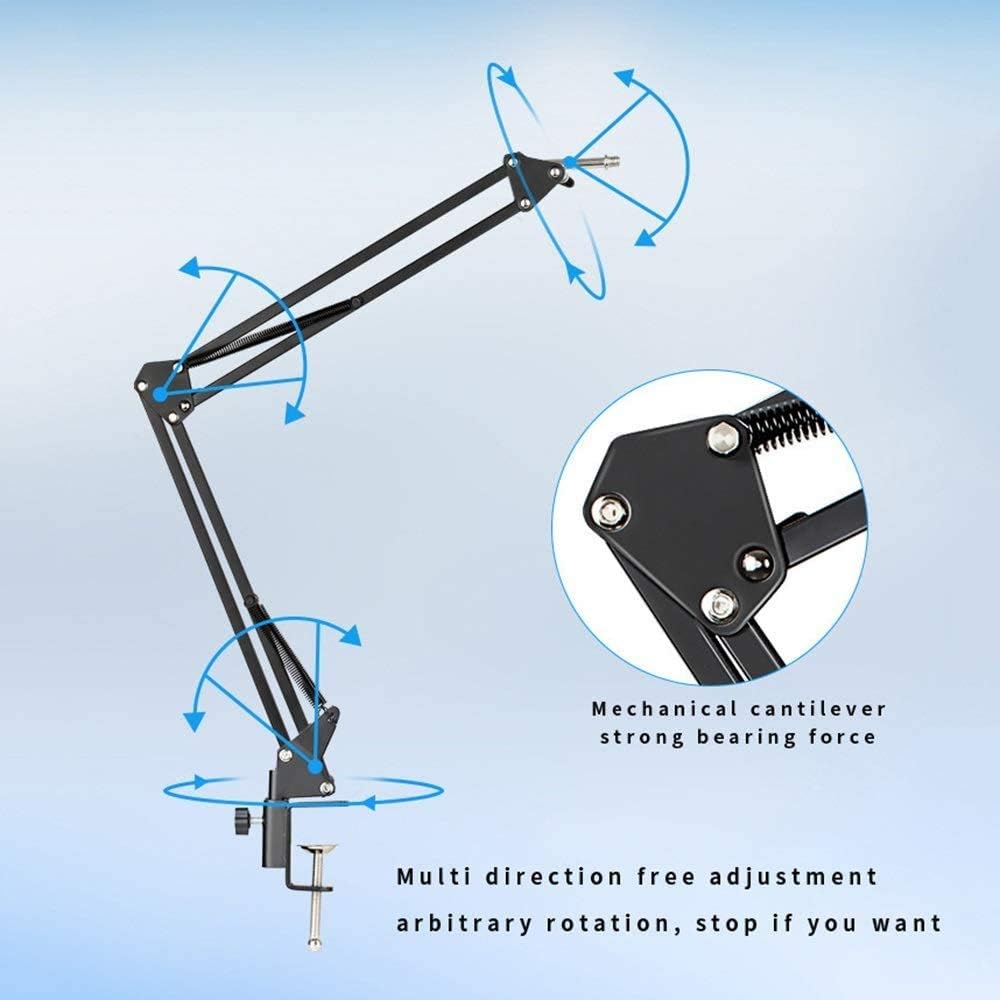 Condenser Microphone Bundle,Multifunctional Sound Card Live External Mixer Universal Broadcast Voice Changer for Music Recording Karaoke Singing Broadcast on Cell Phone Computer