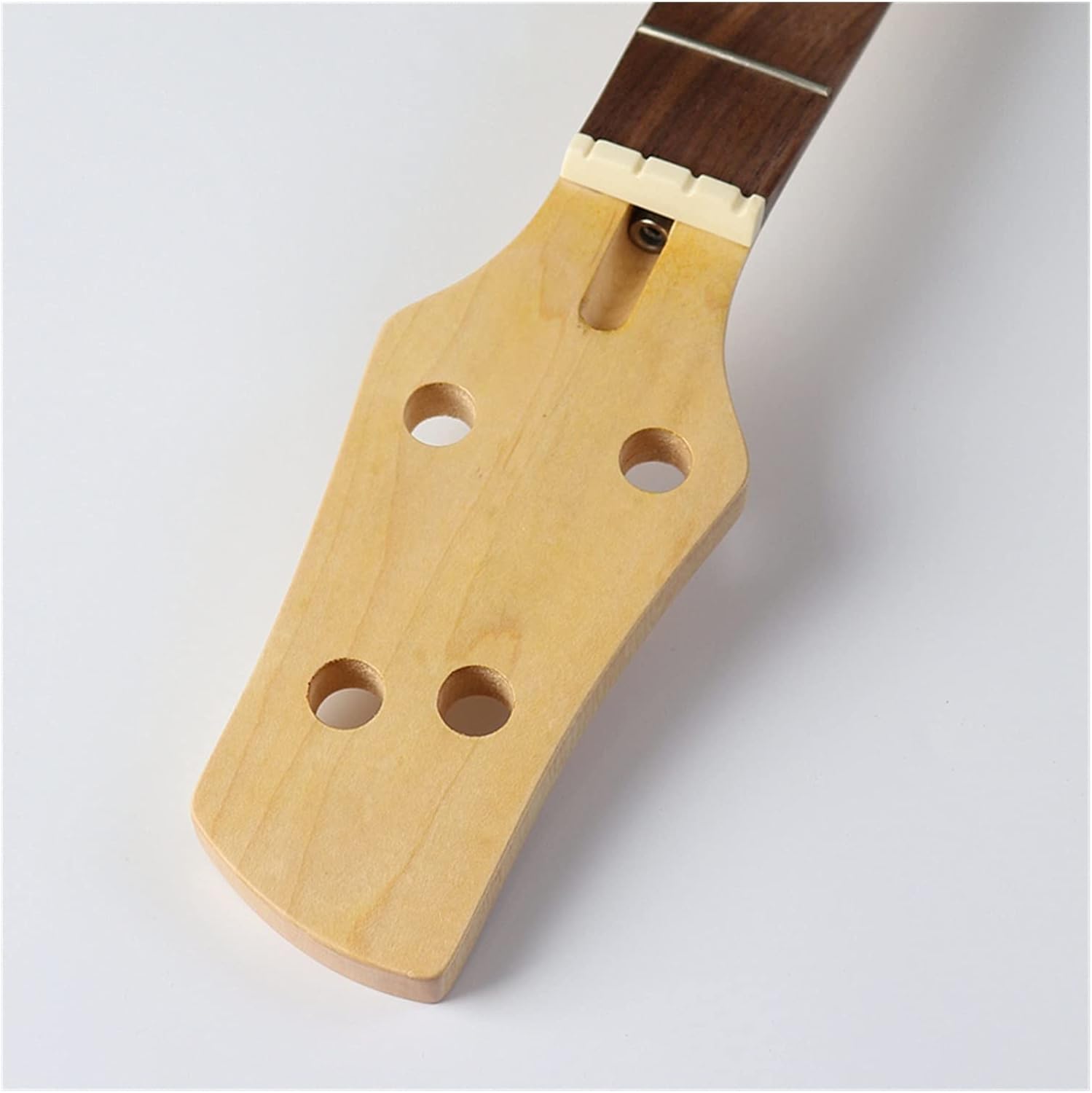 Right Hand 4 Strings Electric Bass Guitar Neck 22 Frets Canada Maple Guitar Bow Guitar Arm Matte Scale 6. 4cm Heel Width Guitar ​Neck Replacement