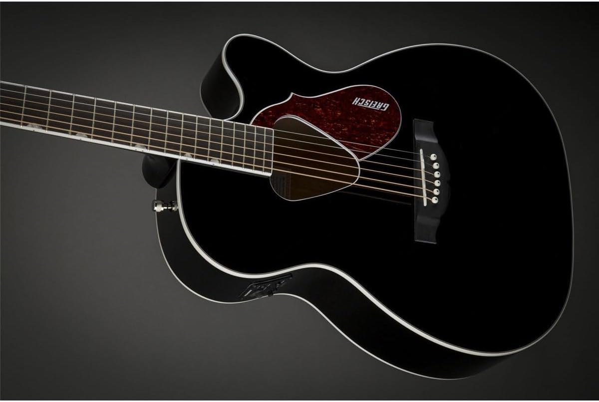 Gretsch G5013CE Rancher Jr. Cutaway Acoustic-Electric Guitar - Black