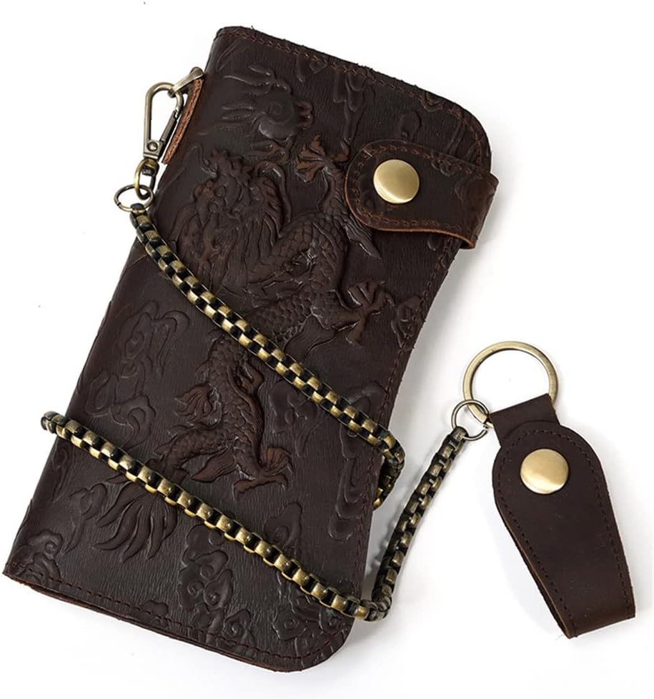 Anti-Theft Long Wallet Men's Clutch Bag Large Capacity Multi-Card Wallet Mobile Phone Bag (Color: D, Size: 19 * 2.5 * 10cm) (B 19 * 2.5 * 10cm)