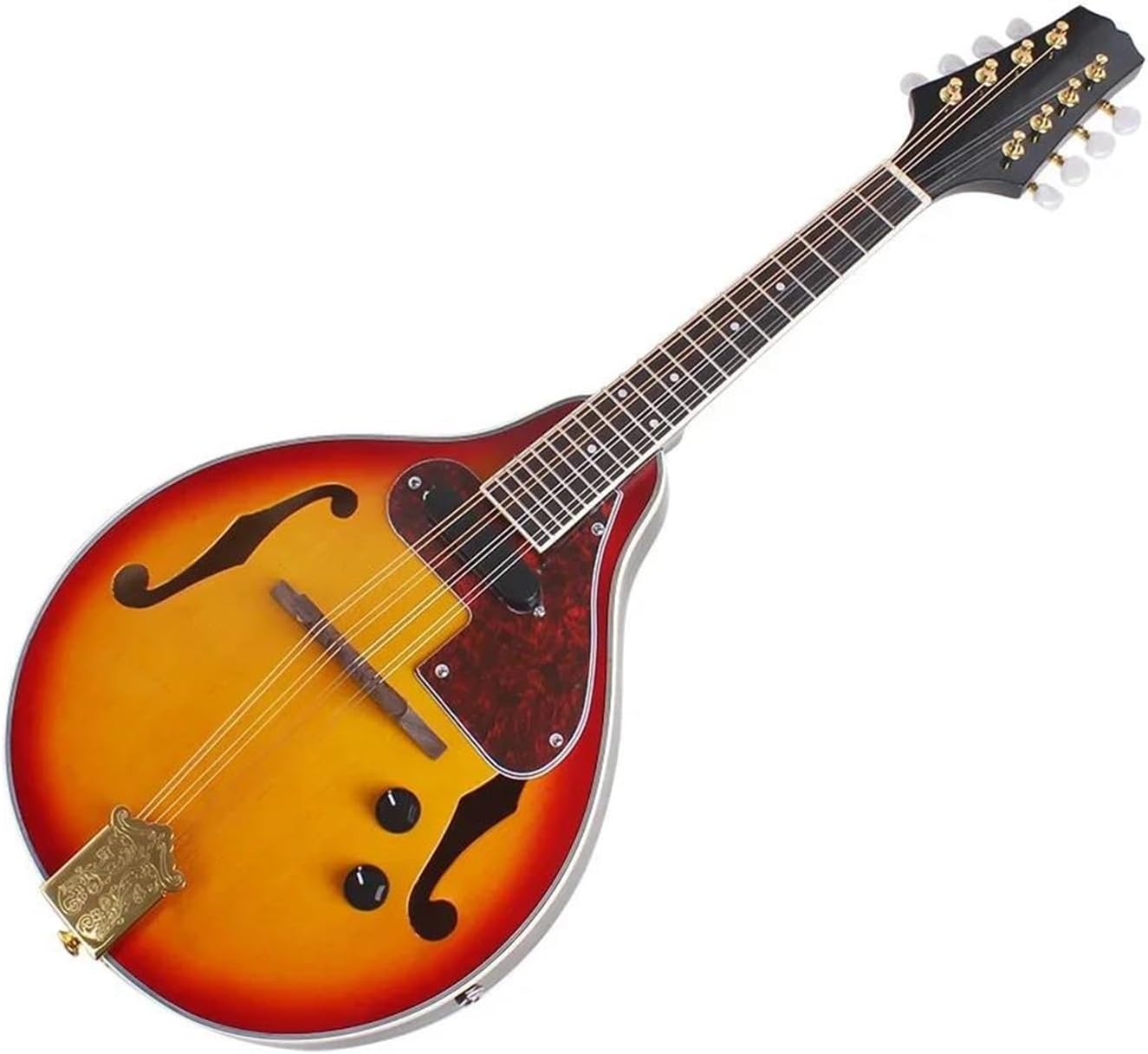 Adult Mandolin Musical Instrument 8 String Electric Mandolin Guitar Rosewood Fingerboard Mandolin With Bag Picks Tuner And Musical Instrument Kit