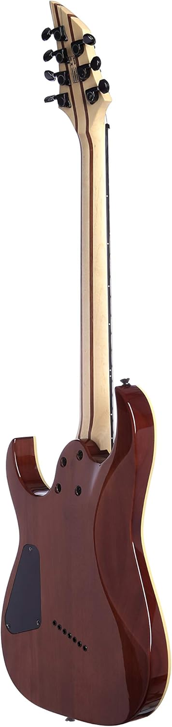 ISFF7U-450 Fanfret Electric Guitar Trans Green