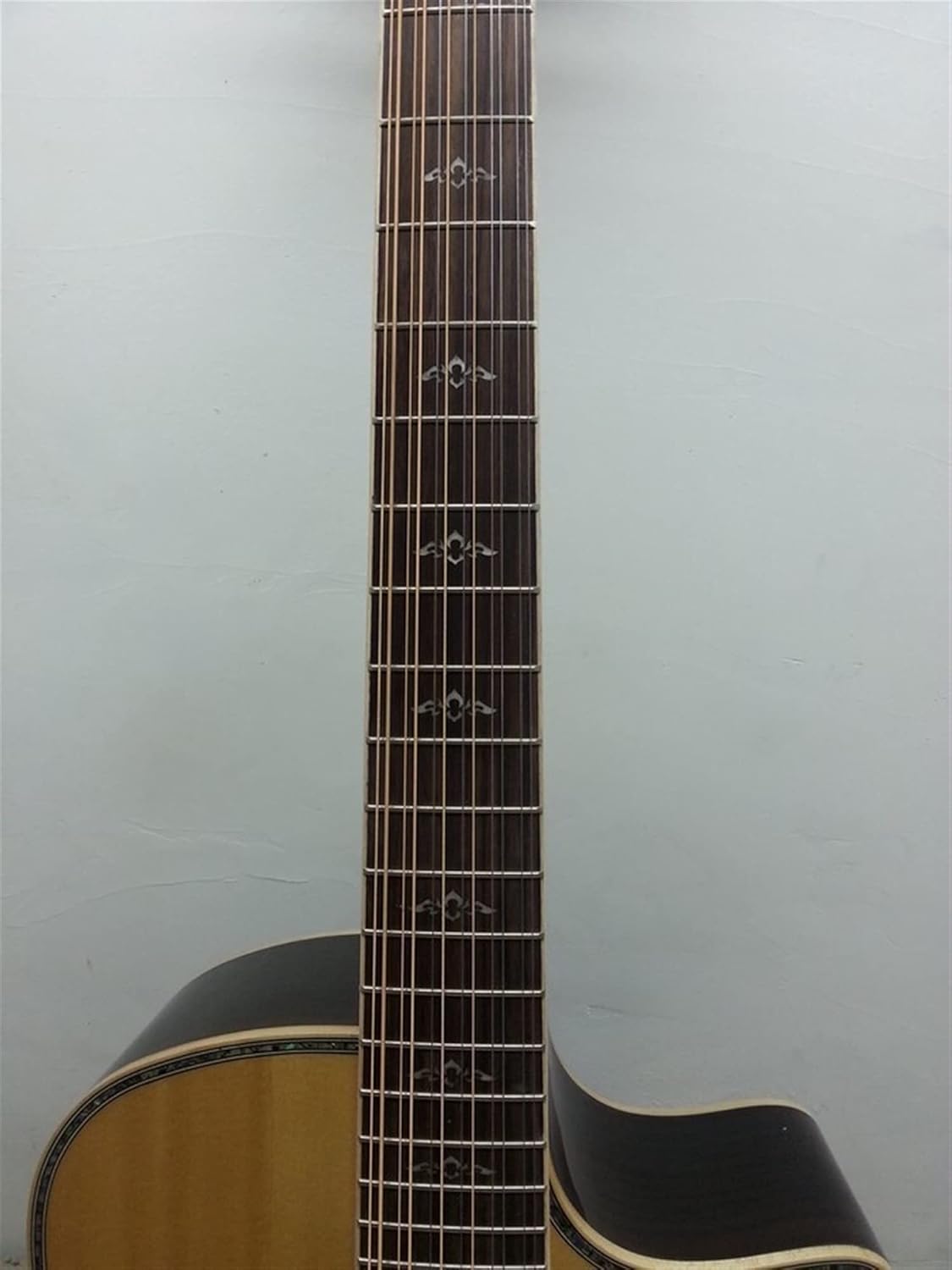 12 Strings Acoustic Guitar Beginner Acoustic Electric Guitar 41 Inches 21 Tone Position Guitars (Color : Guitar Only Size : 41 inches) (Guitar and Hardcase 41 inches)