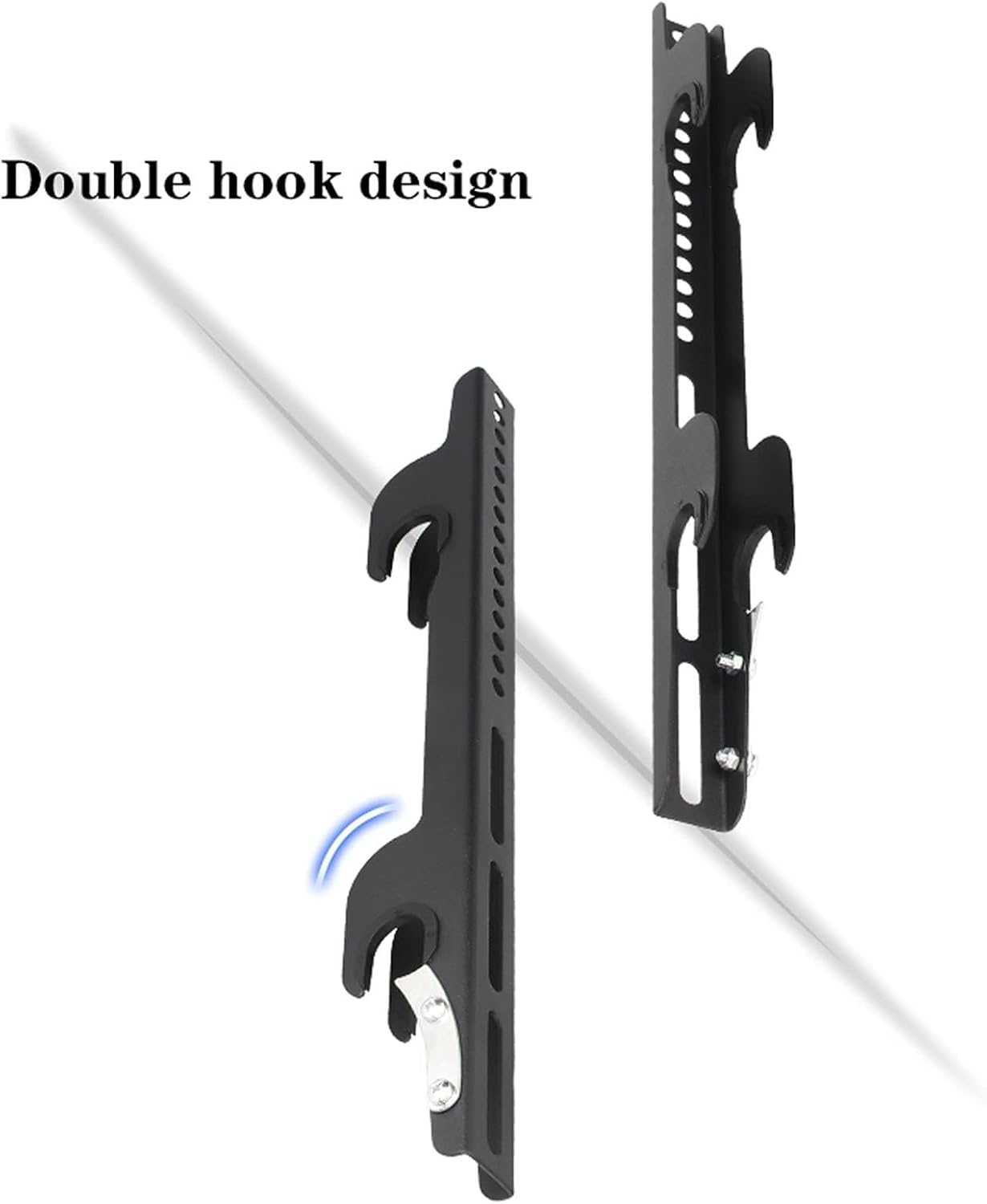 Stainless Steel TV Wall Mount Bracket for 32 75 Inch Flat Panel LCD TV Low Profile Universal Fixed TV Mount Holder Rack for 42 65 Inch TVs