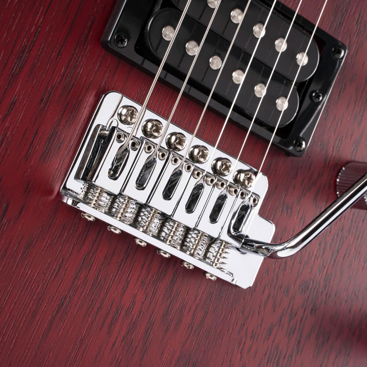 Cort X100 - black cherry open pores - Electric guitar