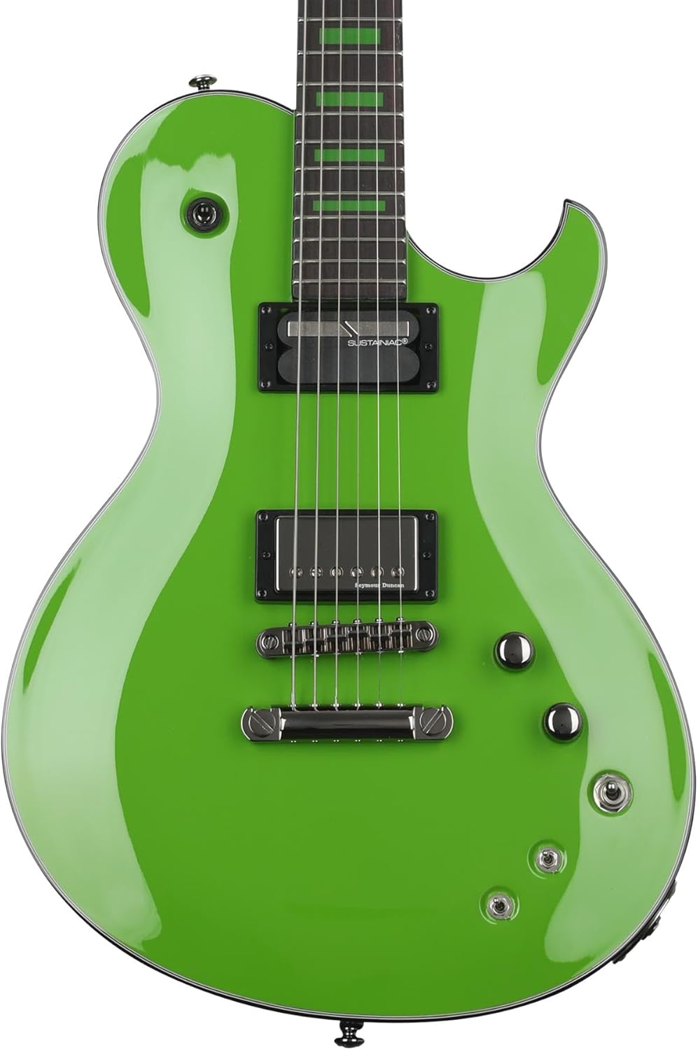 Schecter Kenny Hickey Solo-6 EX S Baritone Electric Guitar - Steele Green