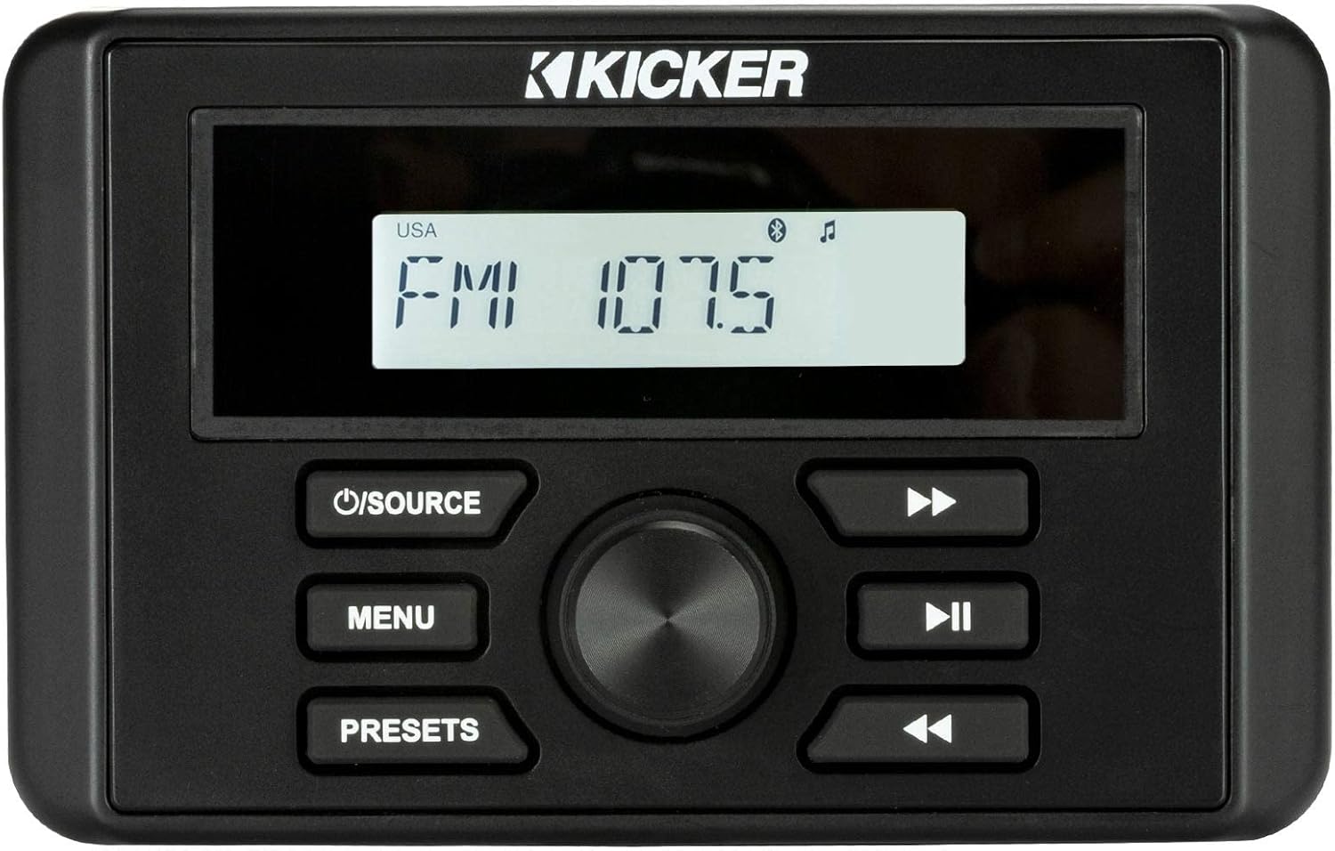 Kicker 46KMC3 Marine Gauge Media Receiver (Renewed)