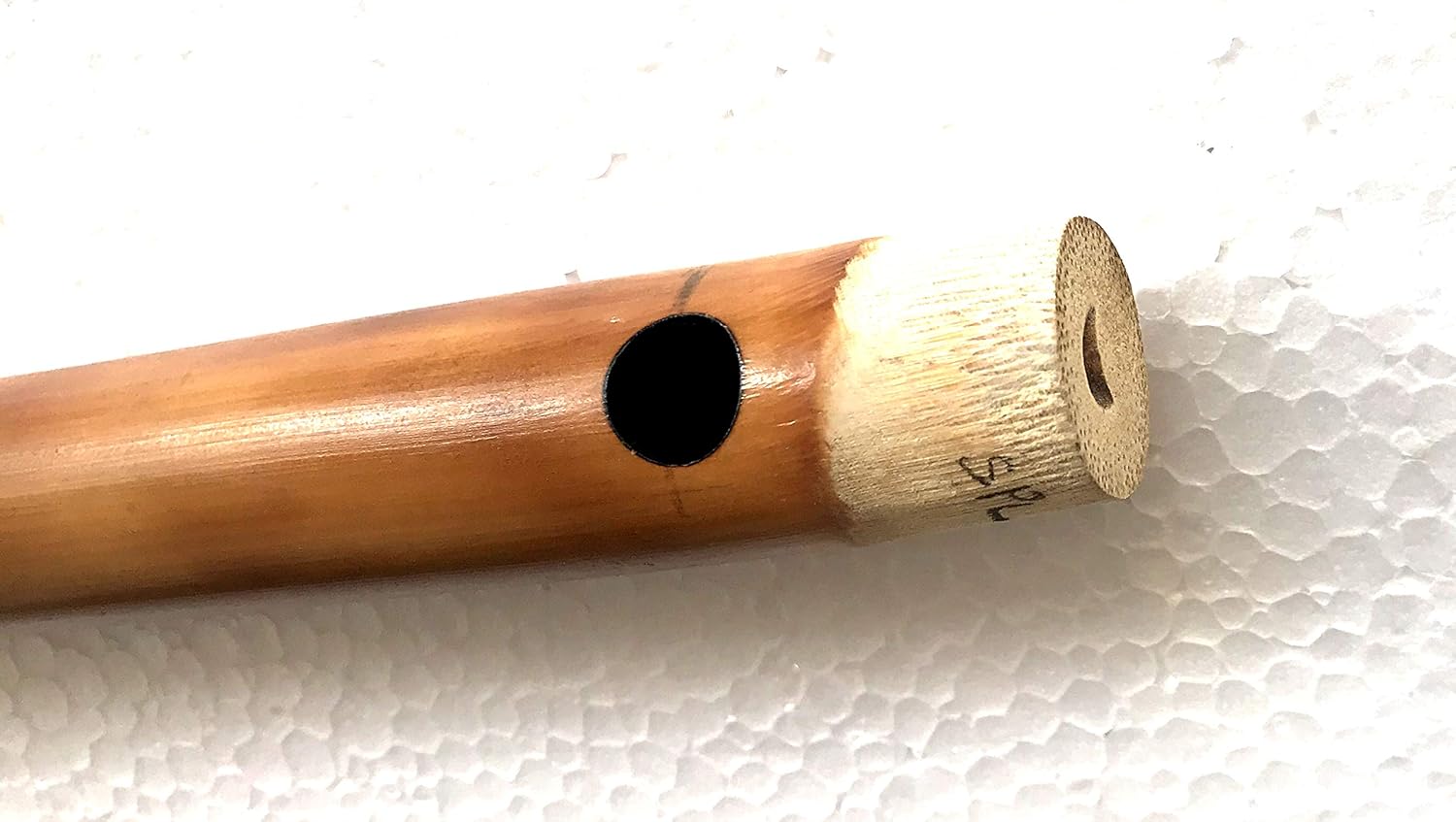 Professional Carnatic Venu Flute A# Sharp Bass Scale 56 CM 8 Holes South Indian Bansuri