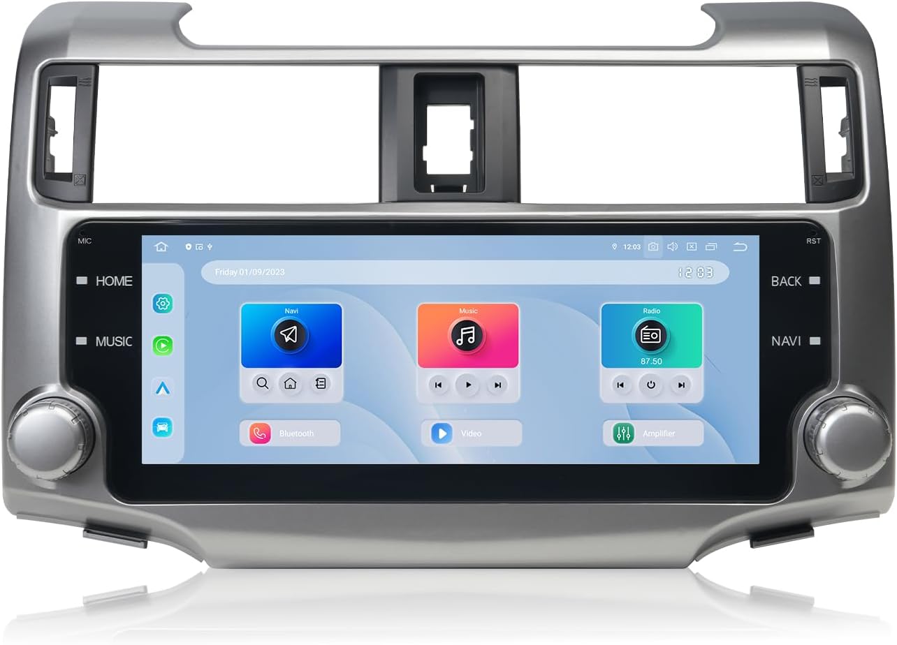 Dasaita Android 13 Car Stereo for Toyota 4Runner 2010-2023 Support Wireless Carplay Android Auto, 10.25