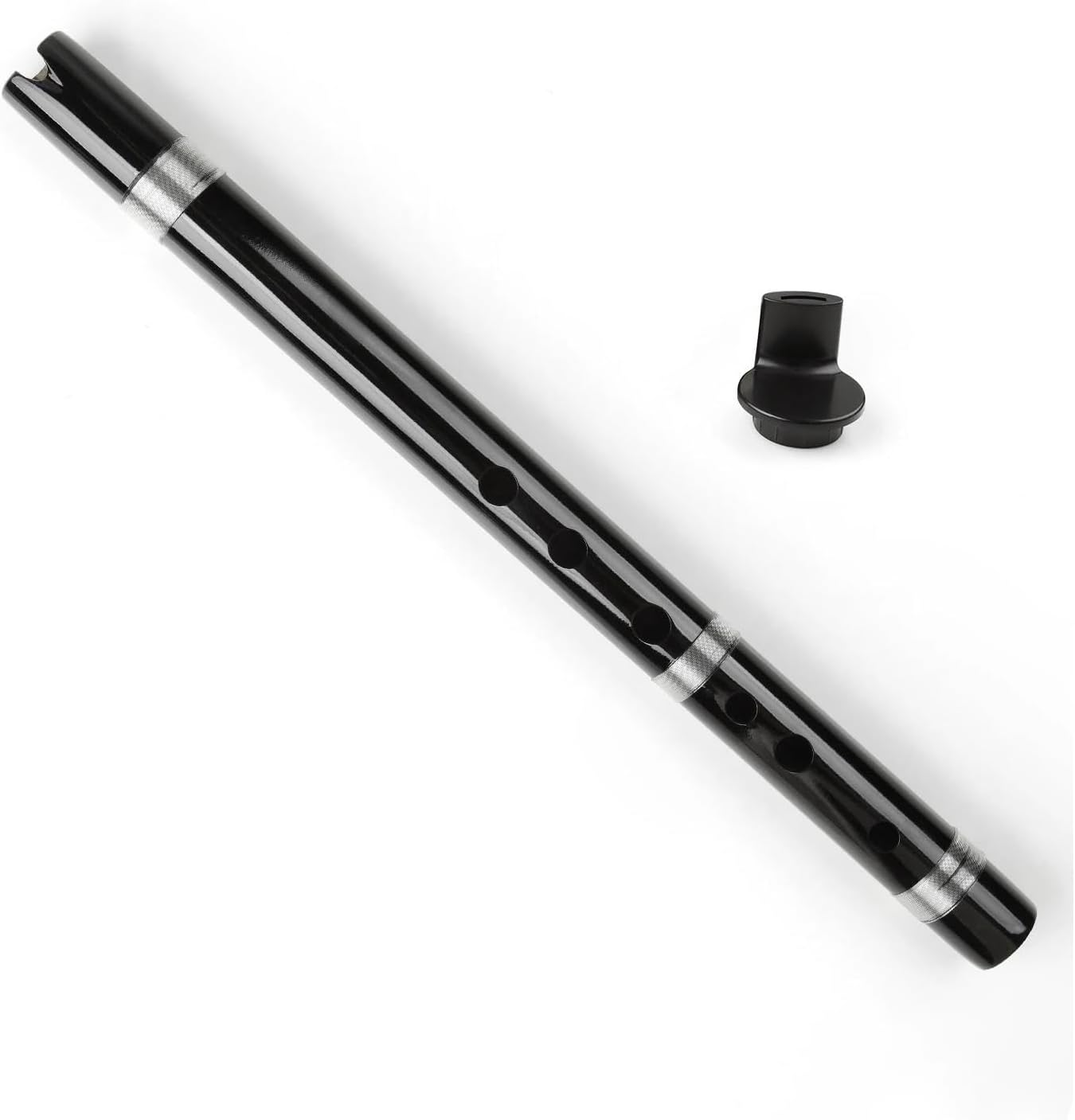 C Bamboo Flute G Key Brown Flute Woodwind Instrument Rosewood(3)