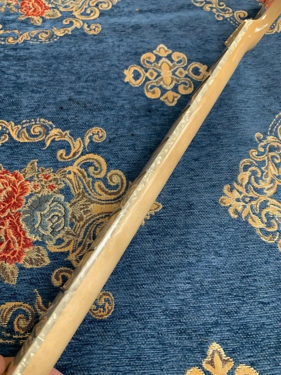 34Inch 20Fret JAZZ BASS Neck Canada Maple Glossy Paint Classic Inlay Durable Replacement For DIY&Upgrade