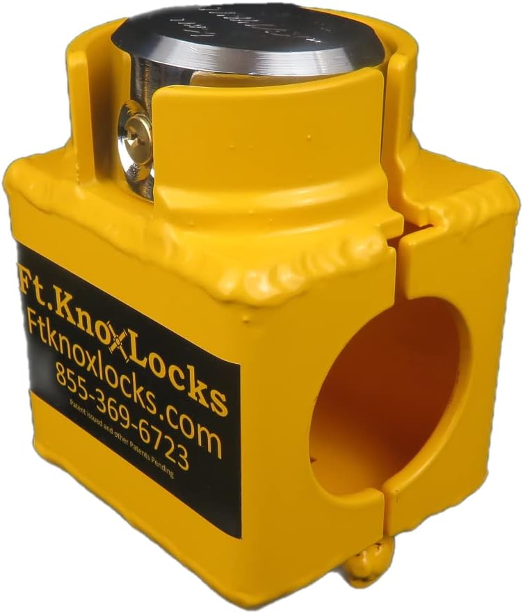 Bulldog Sliding Collar Coupler/Hitch Trailer Lock Includes Trimax Puck Lock