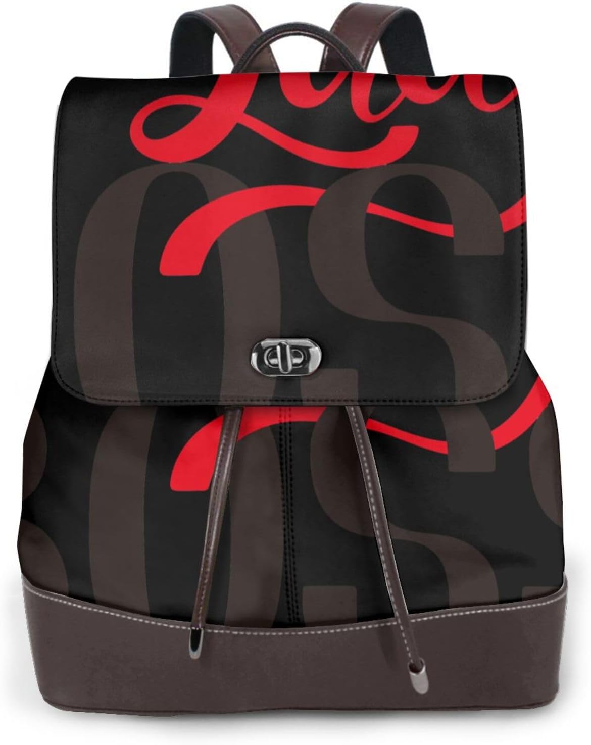 Lady Boss for Womens Backpack Purse Microfiber PU Anti-theft Large Fashion Designer Travel Bag Ladies Shoulder Bags