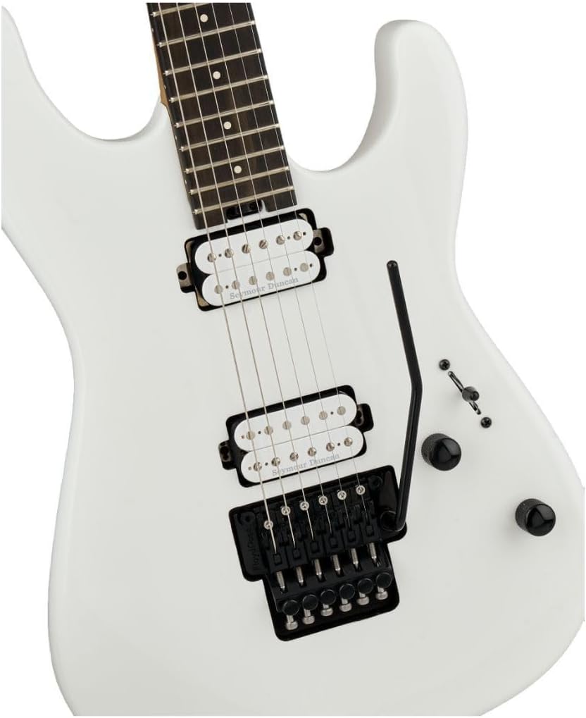Charvel Pro-Mod Plus SC1 HH FR Electric Guitar - Snow White