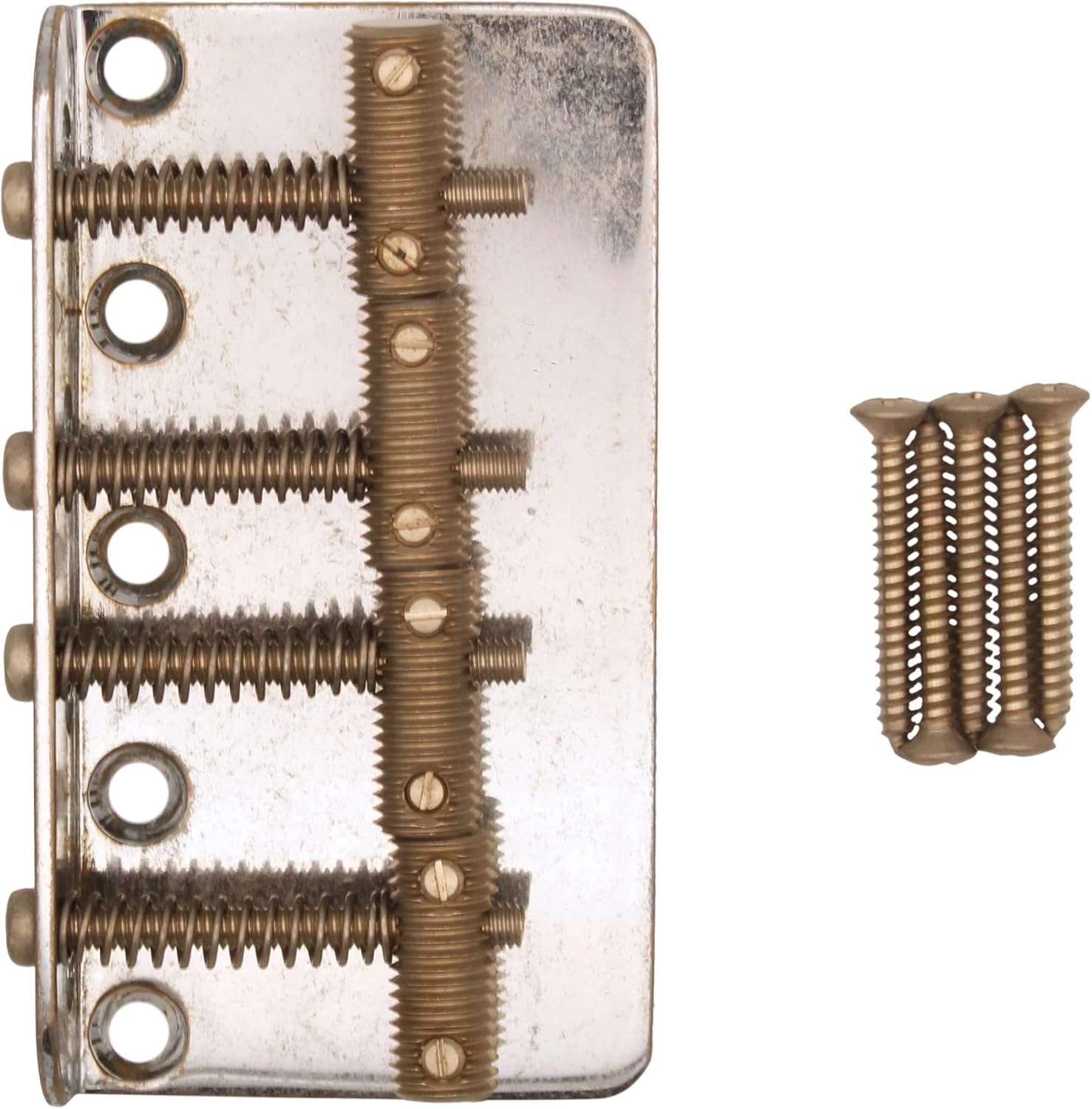 Gotoh VTB-4 Bass Bridge - Aged Chrome