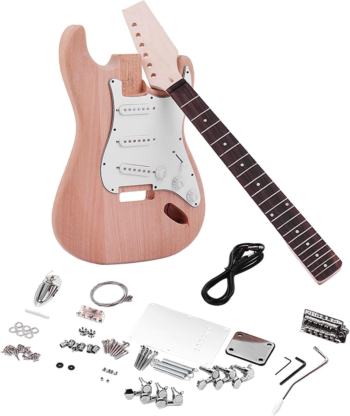 DIY Electric Guitar Kit Unfinished DIY Electric Guitar Kit for Beginner Professional Performance