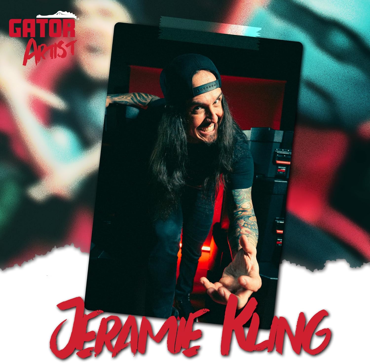 Gator Cases Gator Grooves Roto-Molded Tom Case with Padding; 12