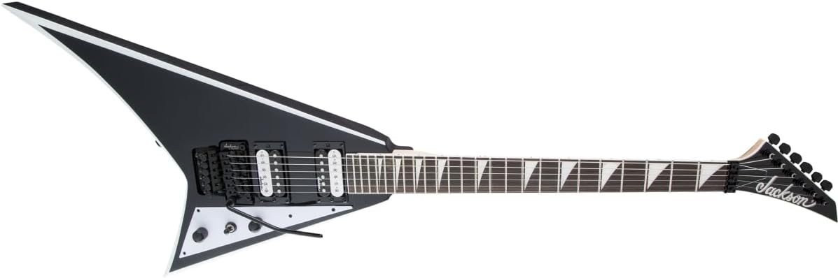 Jackson JS Series Rhoads JS32 - Black with White Bevels