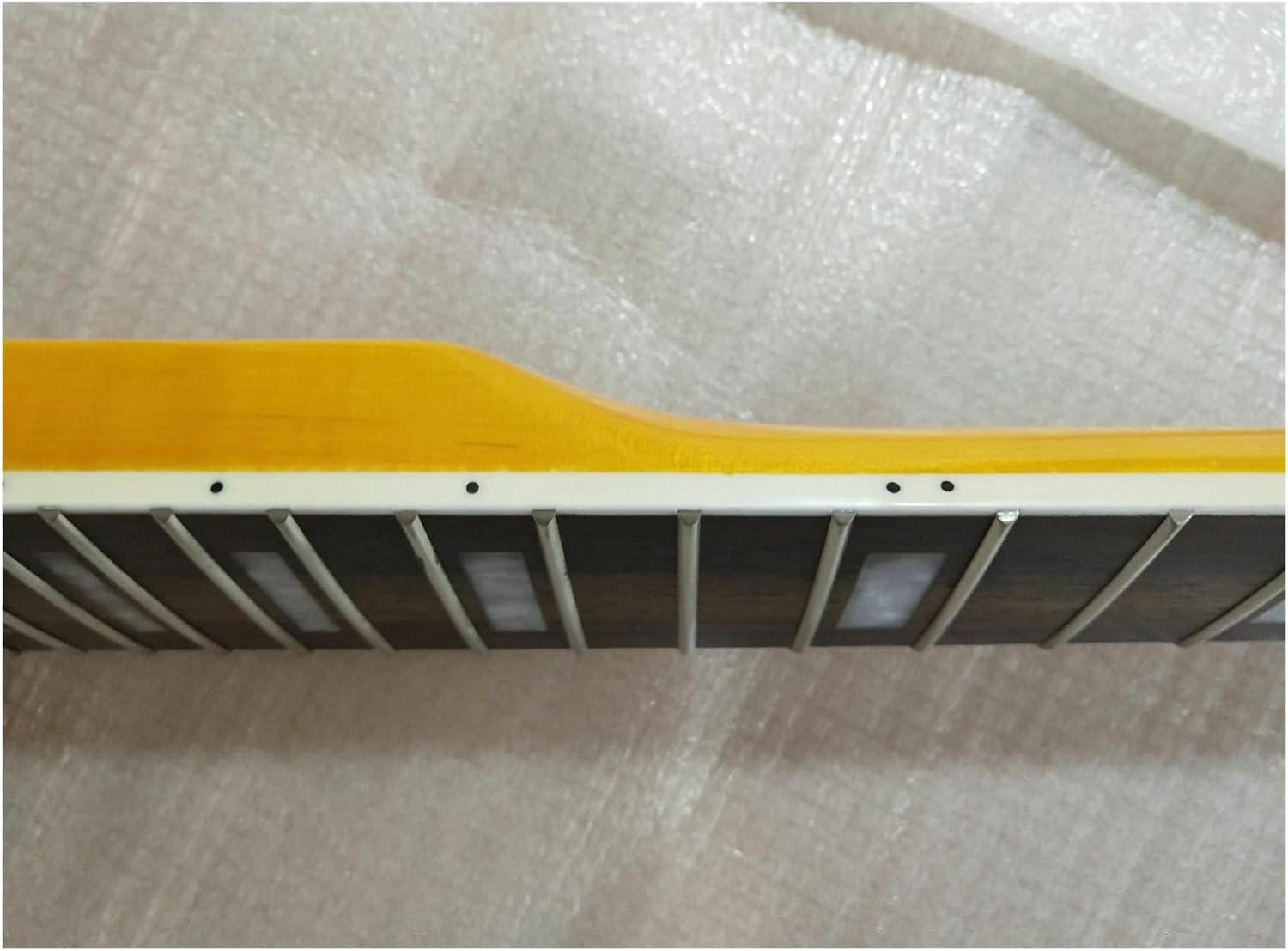 ZUZU 21 Frets Maple Neck Rosewood Fingerboard for Tele Style Electric Guitar Neck Unfinished Guitar Neck