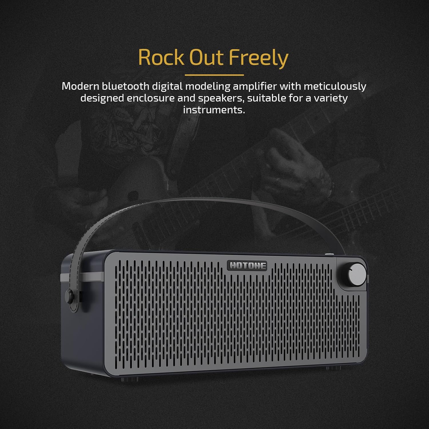 Hotone Pulze 30-watt Portable Modeling Amplifier - Eclipse