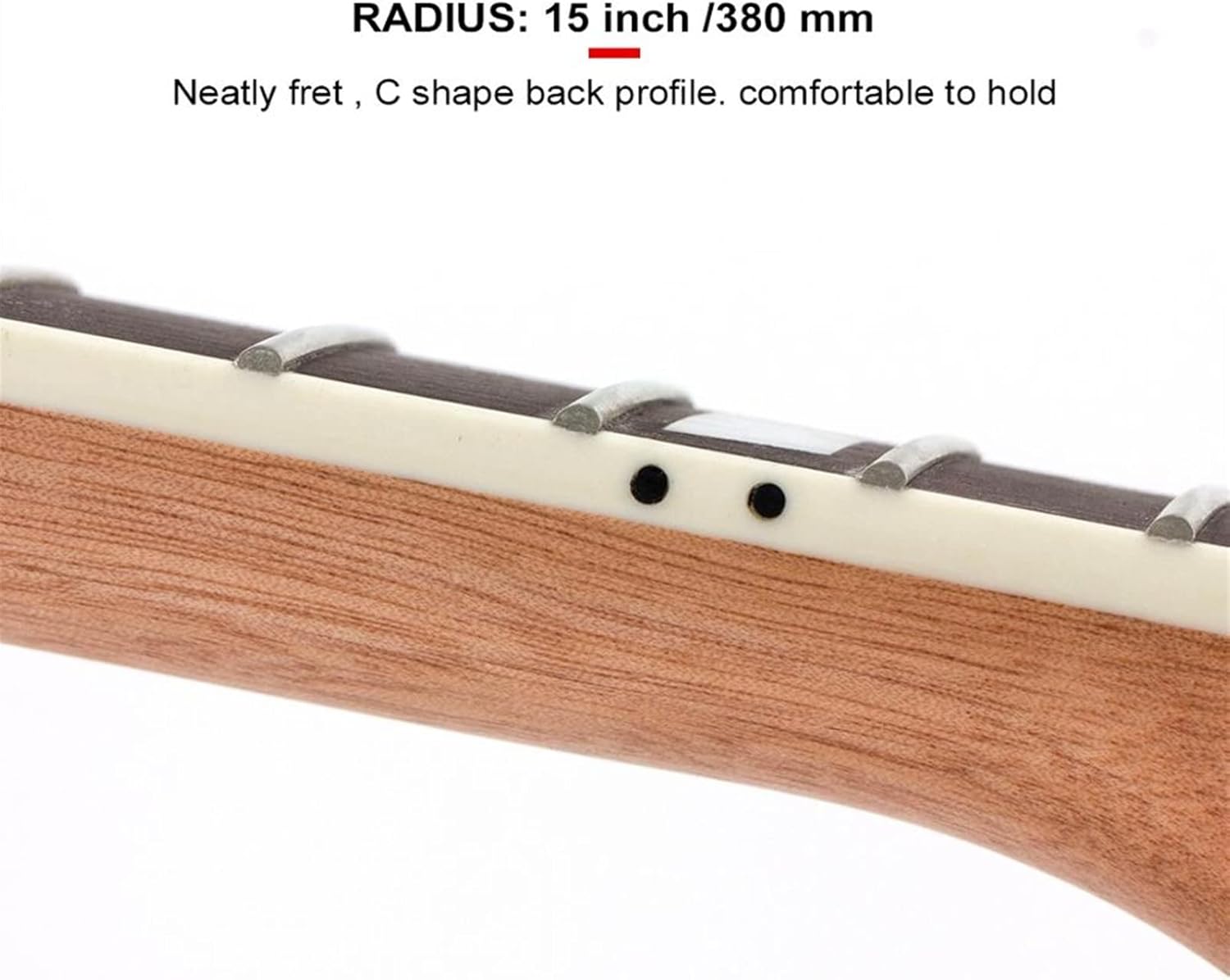 Electric Guitar Neck Mahogany DIY for LP Guitar Parts Replacement 22 Frets Electric Guitar Neck