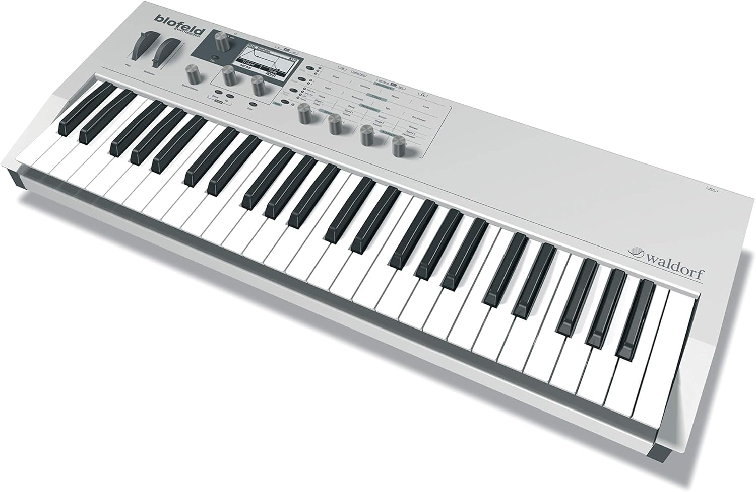 Waldorf Blofeld Keyboard 49 Key Synthesizer (White)