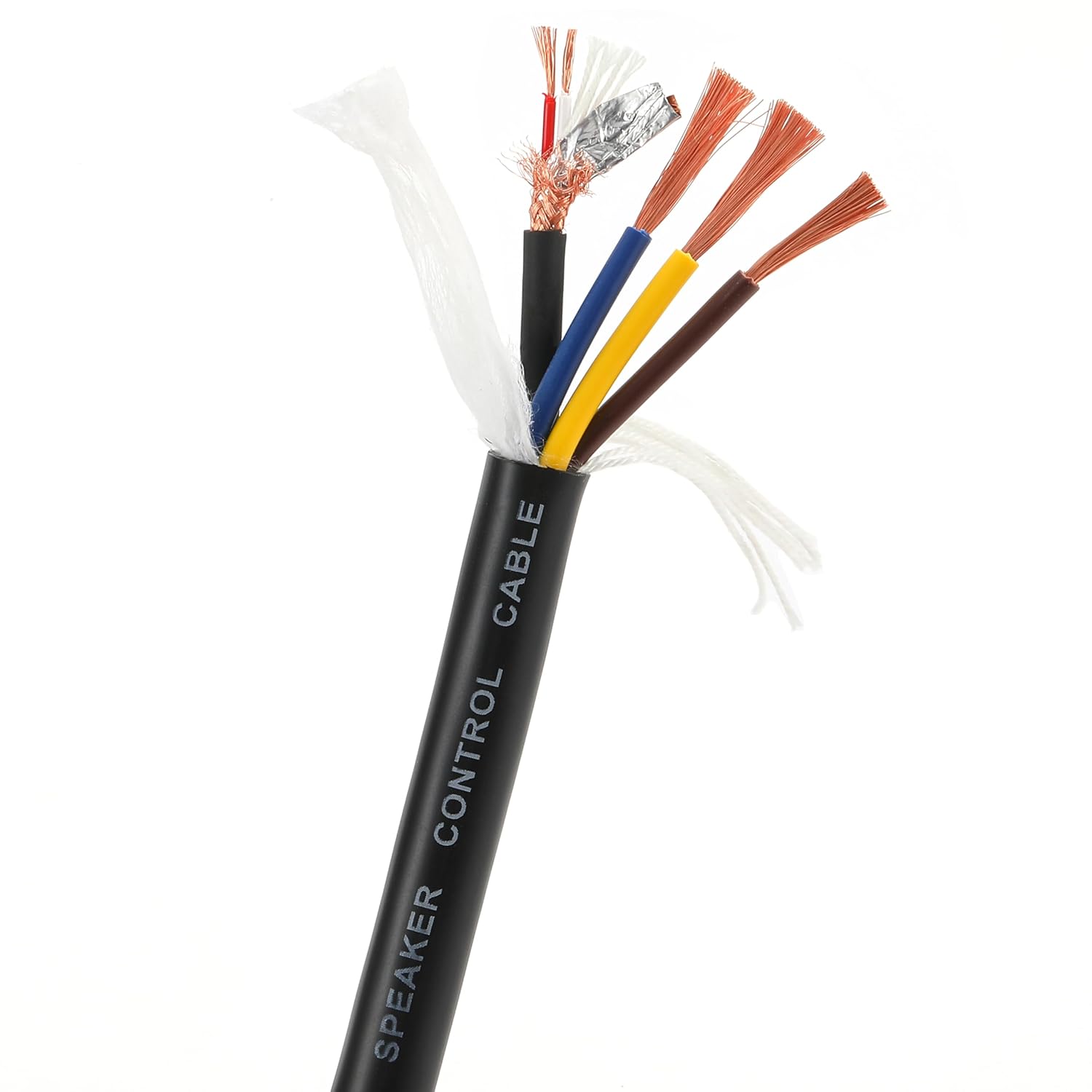 5/10-meters 3 x 2.5 mm² XLR Active Speaker Audio Signal Power Supply Hybrid Cable, DMX512 Signal Line, Stage Computer Lighting Power Connection Cable (Black Cable, Length: 10-Meter)