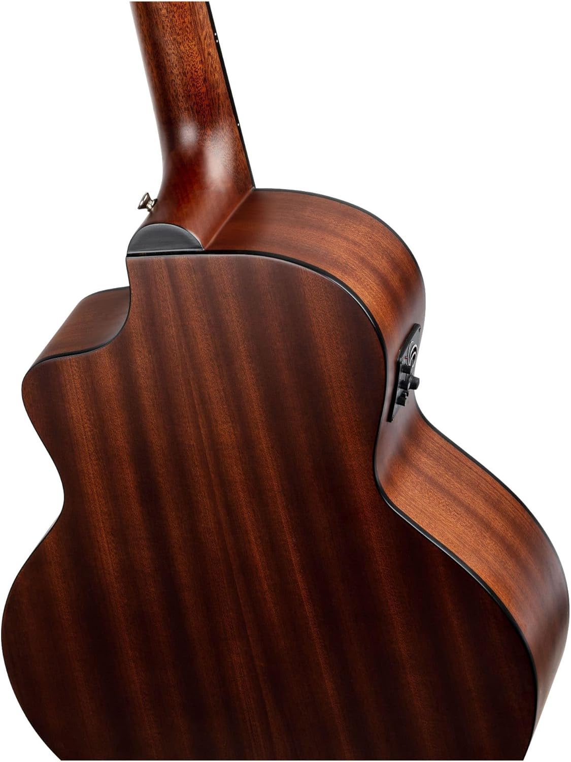 Ortega Guitars Deep Series 4 String Acoustic Bass Guitar, Right-handed, Bourbon Fade, (D7CE-BFT-4)