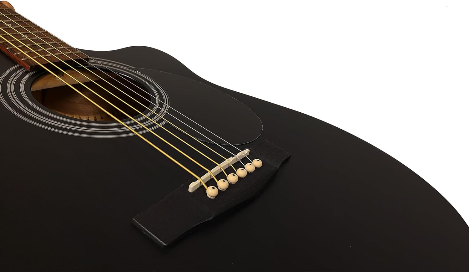 Berkeley ELEMENTARY-BKS Concert Body Cutaway Acoustic Guitar