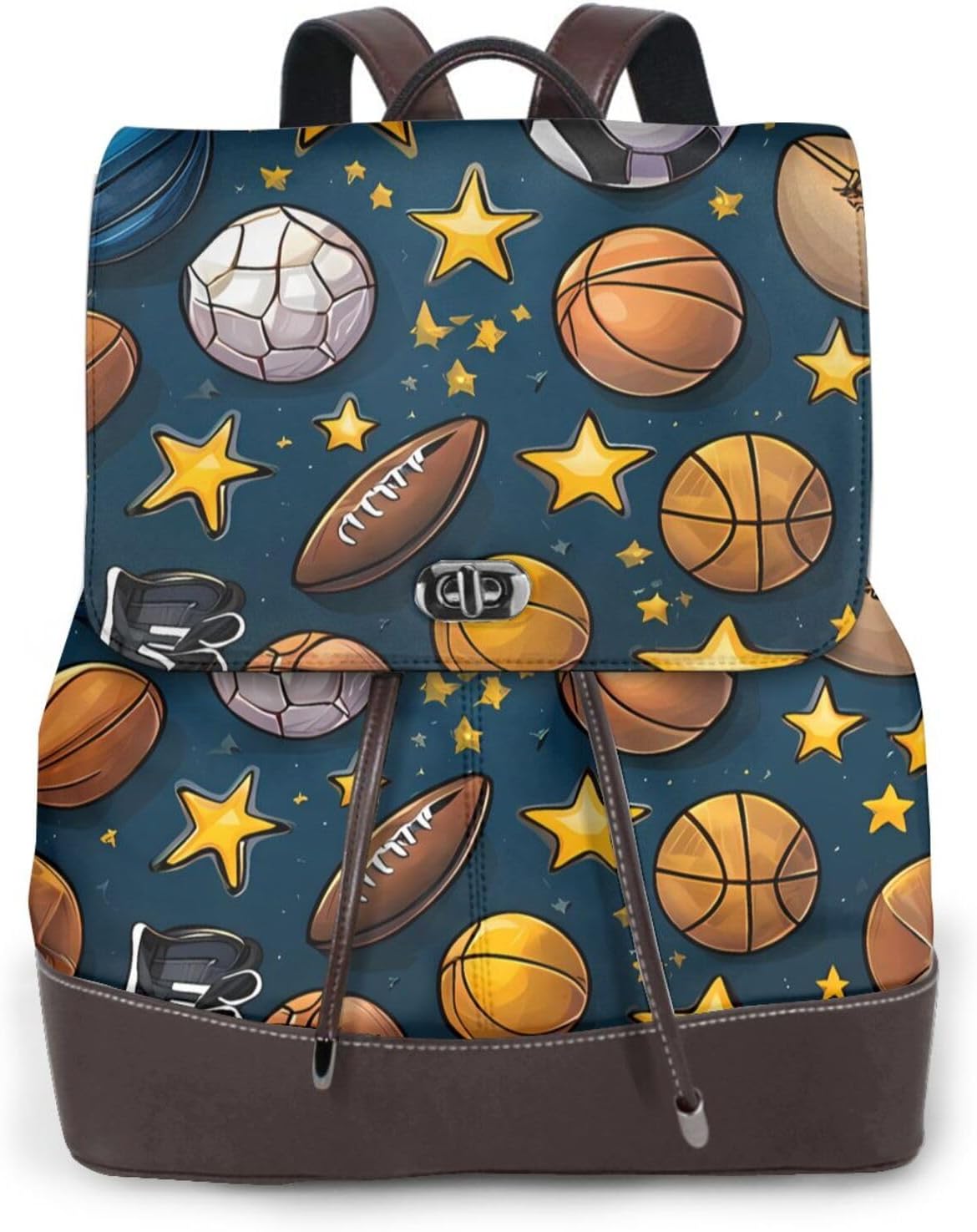 Rugby for Womens Backpack Purse Microfiber PU Anti-theft Large Fashion Designer Travel Bag Ladies Shoulder Bags