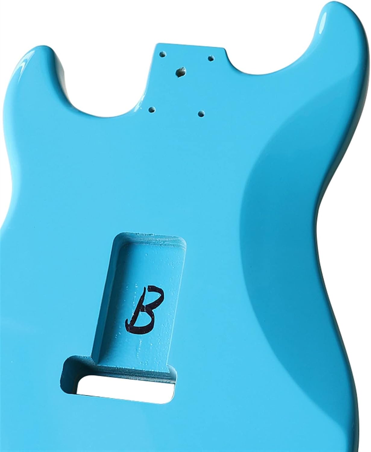 TSTS Blue Poplar Wood Electric Guitar Body for ST Guitar Accessories Guitar Barrel 5.7cm Pocket Width Guitar DIY Accessory