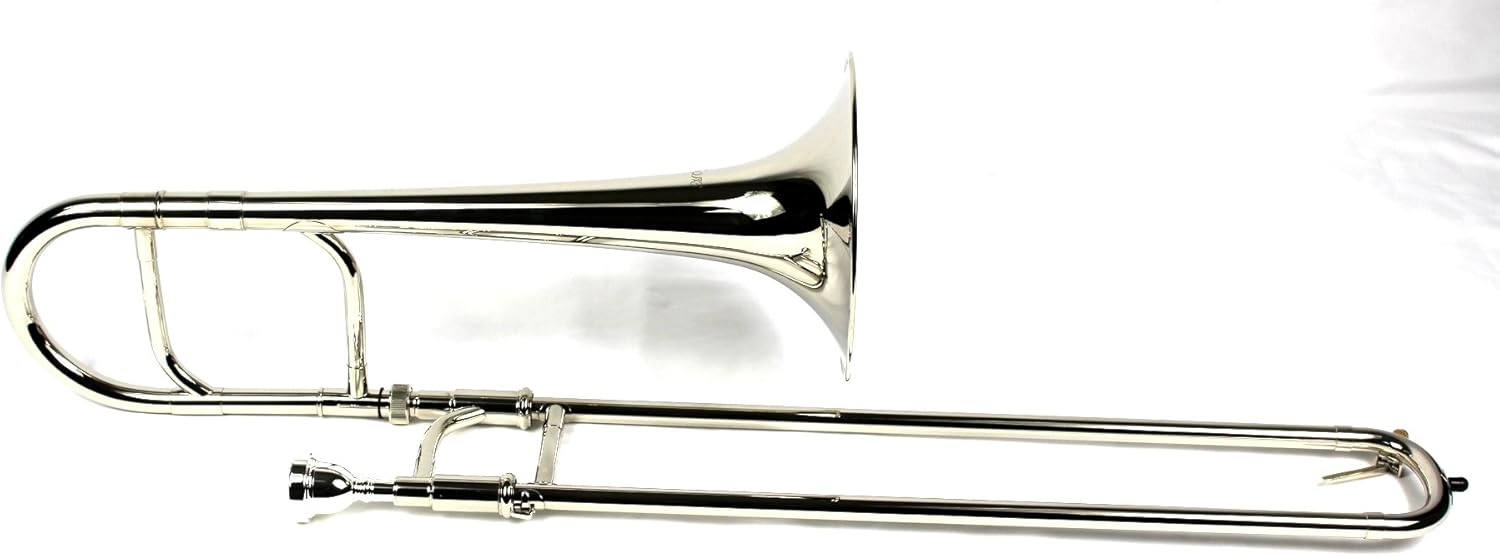 Diginex Nickel Plated Eb Alto Trombone with Case and Mouthpiece