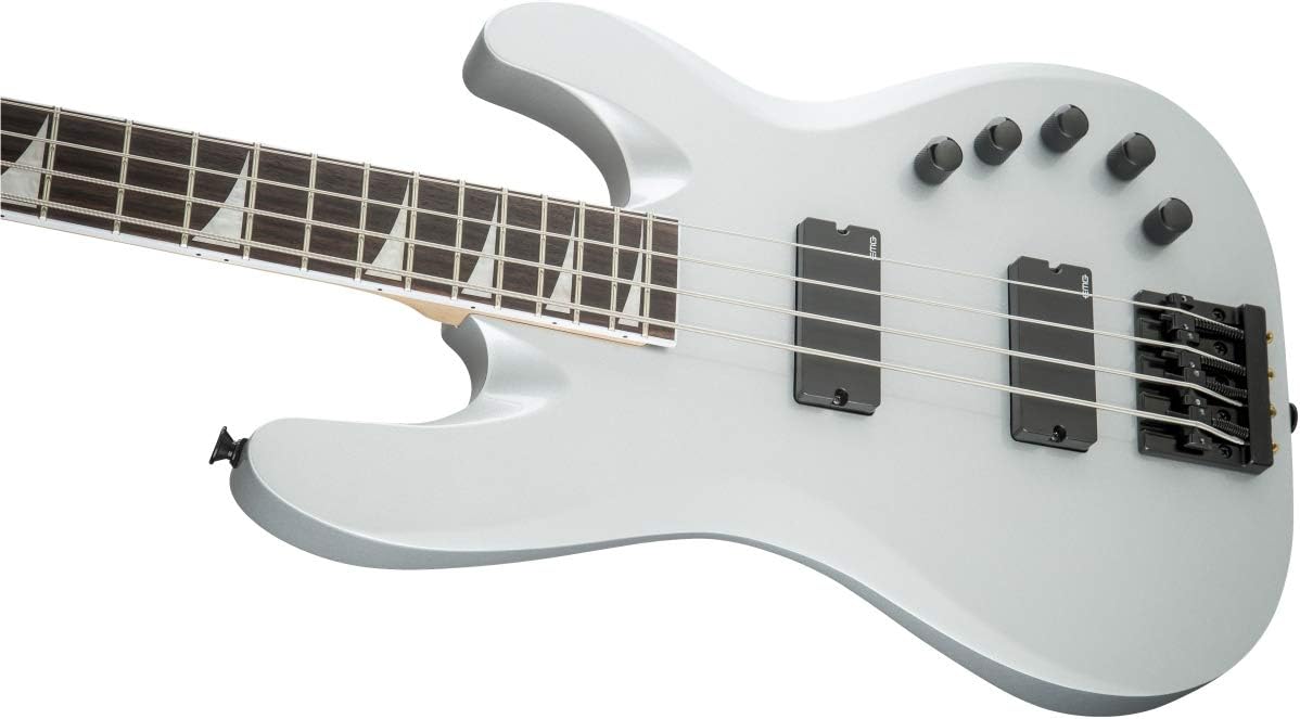 Jackson X Series Signature David Ellefson Concert Bass CBX IV, Quicksilver, Laurel Fingerboard