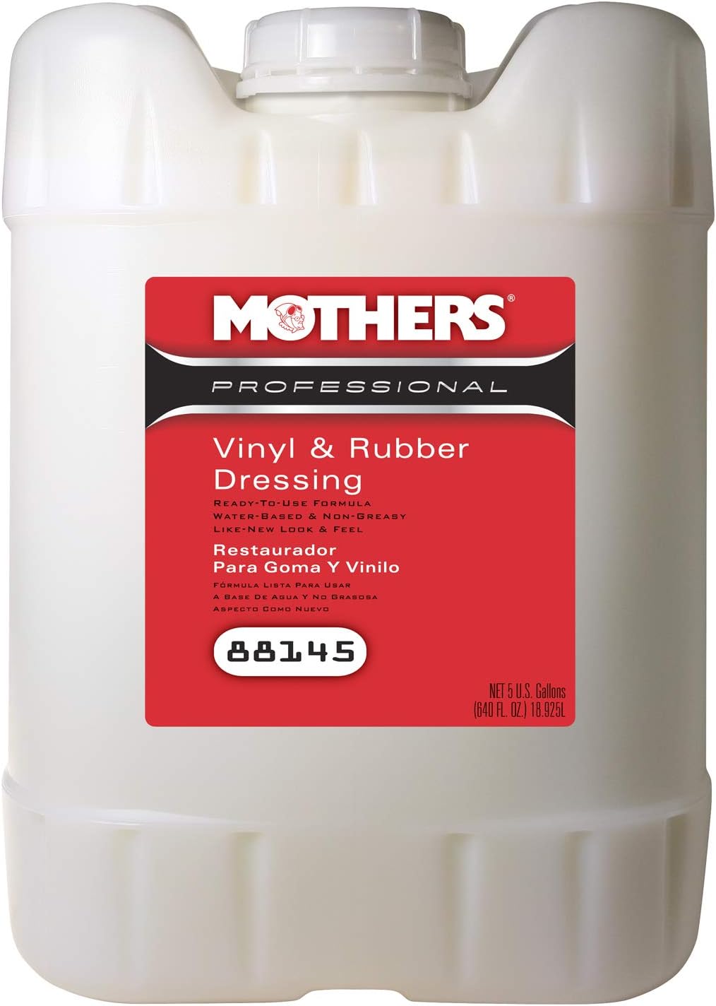 Mothers 88145 Professional Vinyl & Rubber Dressing - 5 Gallon