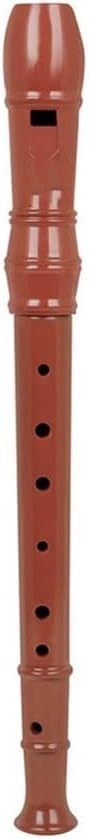 Peach Wood 8 Holes Soprano Recorder Flute Removable Portable Student Beginner Woodwind Instrument(D)