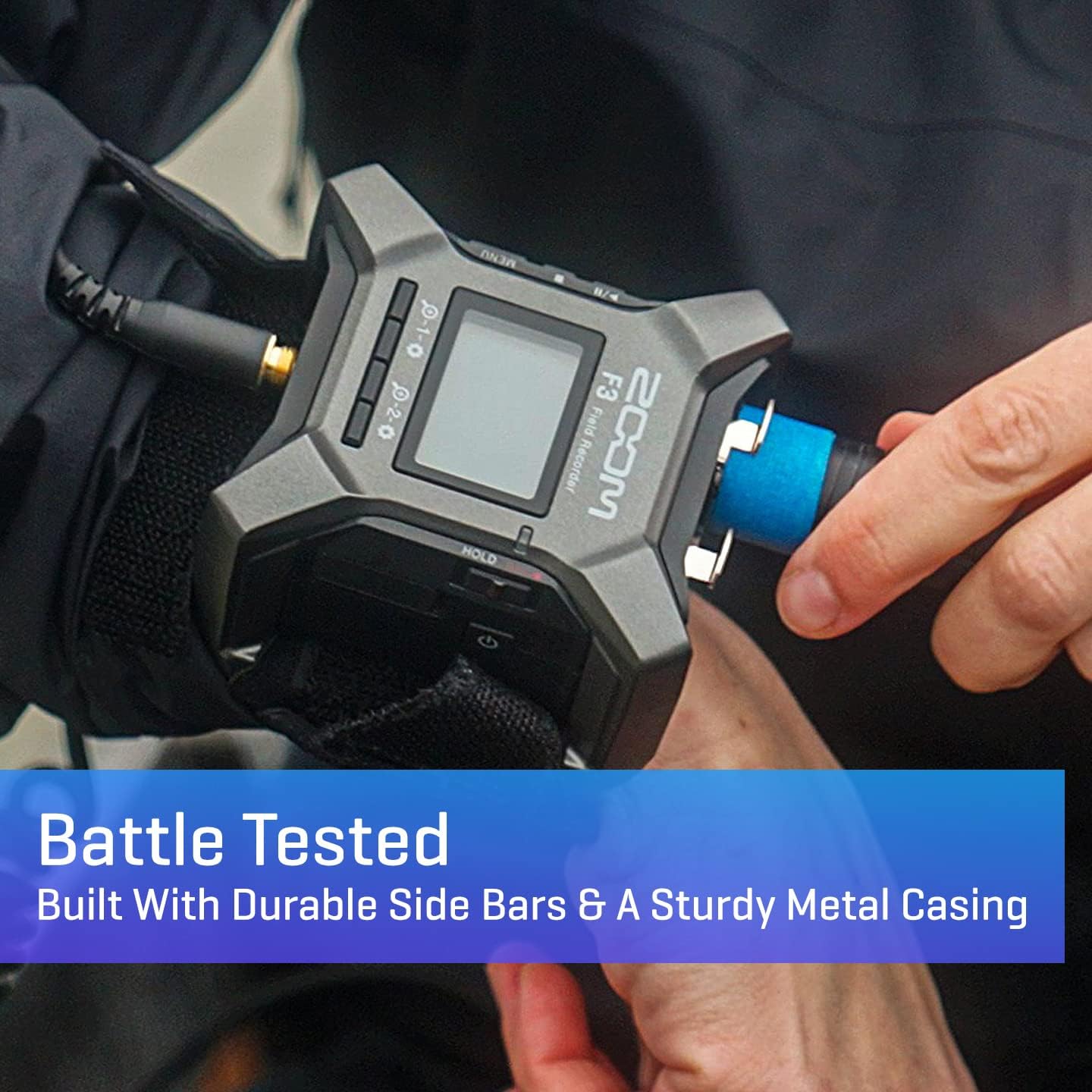 Zoom F3 2-input Field Recorder (F3Zoomd1)