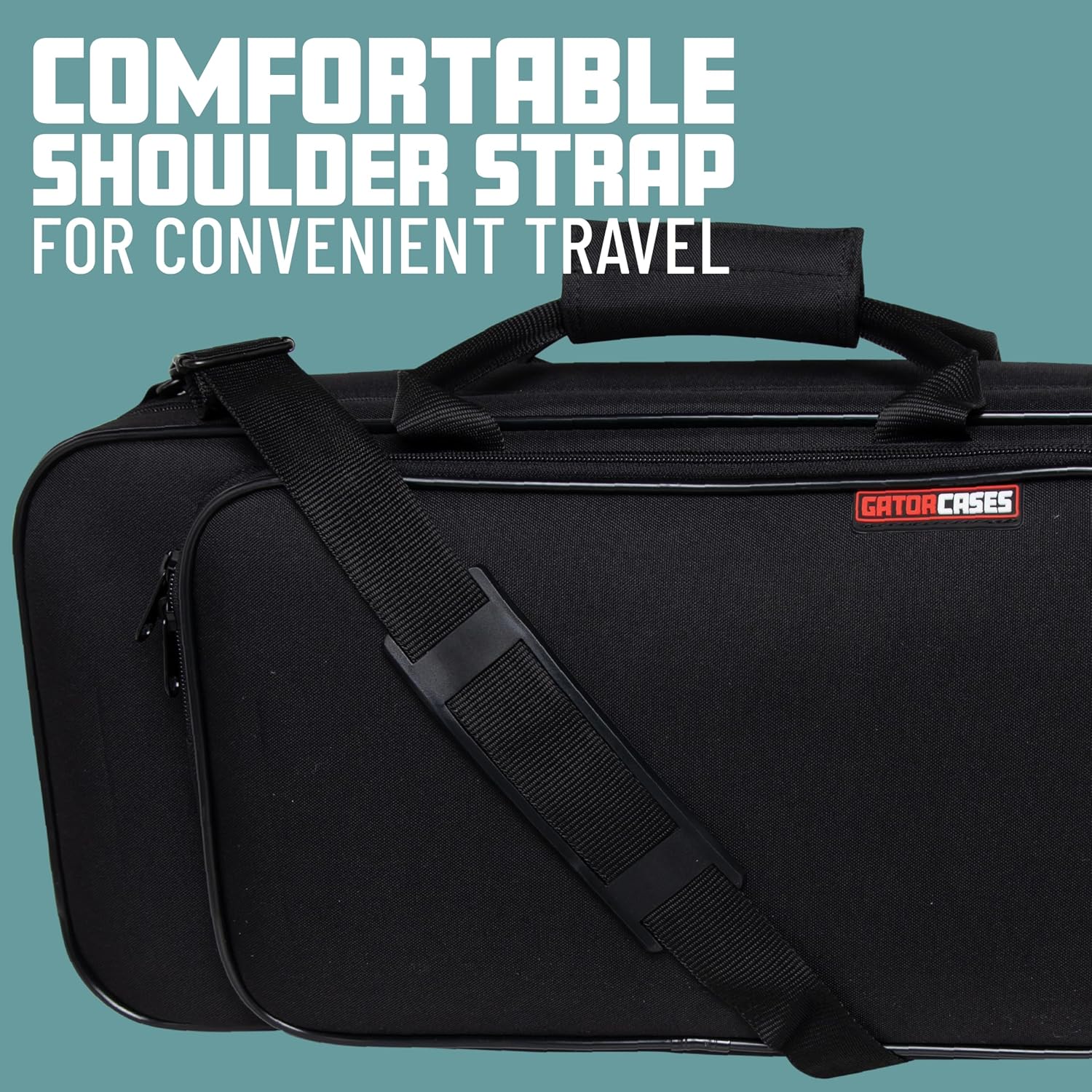 Gator Cases Largo Series Lightweight Beginner Case for Eb Alto Saxophone; (GBB-ALTOSAX)