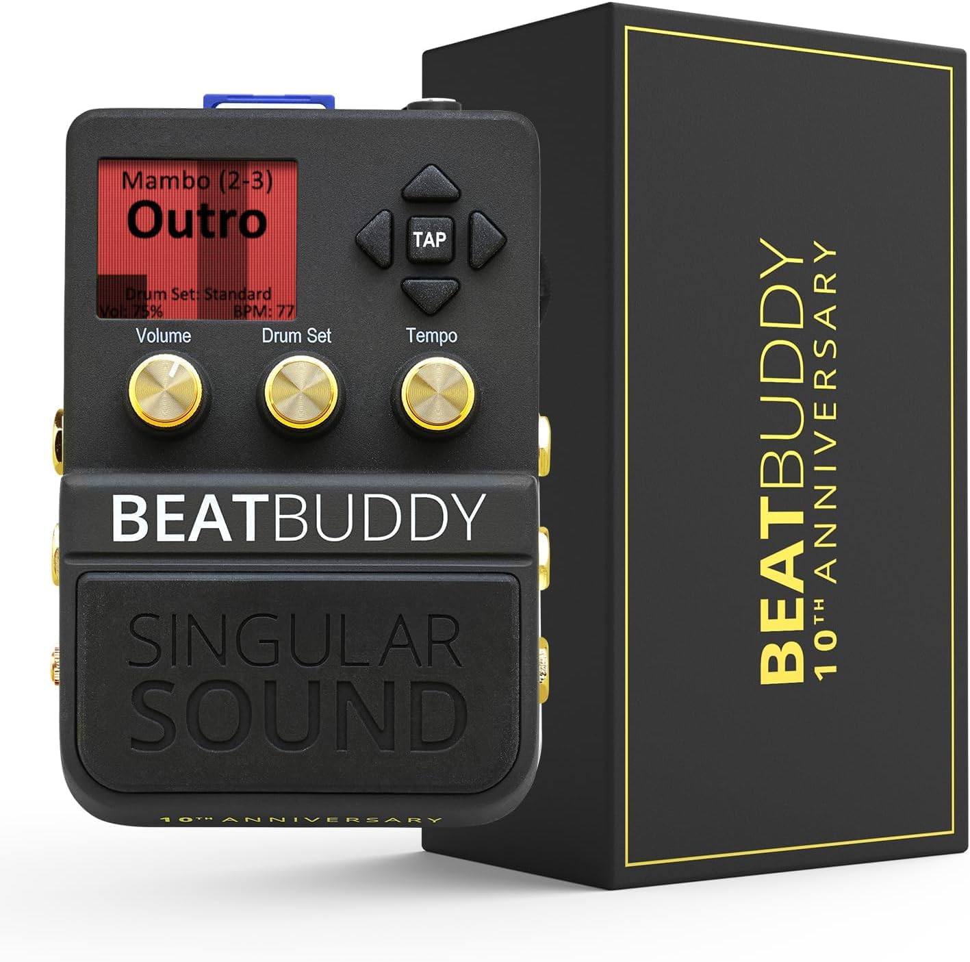 Singular Sound BeatBuddy 10th Anniversary Edition the Only Drum Machine That sounds Human and is Easy To Use