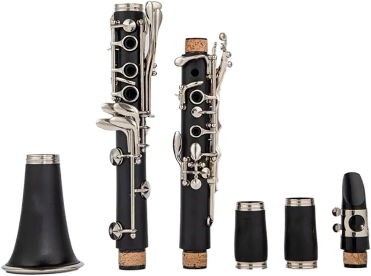 Clarinet Musical Instruments Professional Woodwind Clarinet In B Key Black Tube With Box Accessories