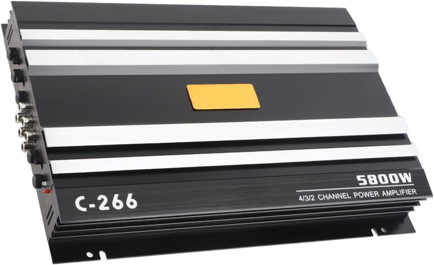 Stereo Amplifier, Car Audio Booster, 12V 5800W Truck Speaker System Amplifier, Compatible with Universal Car Audio Speakers, Vehicle Sound Amplification Module