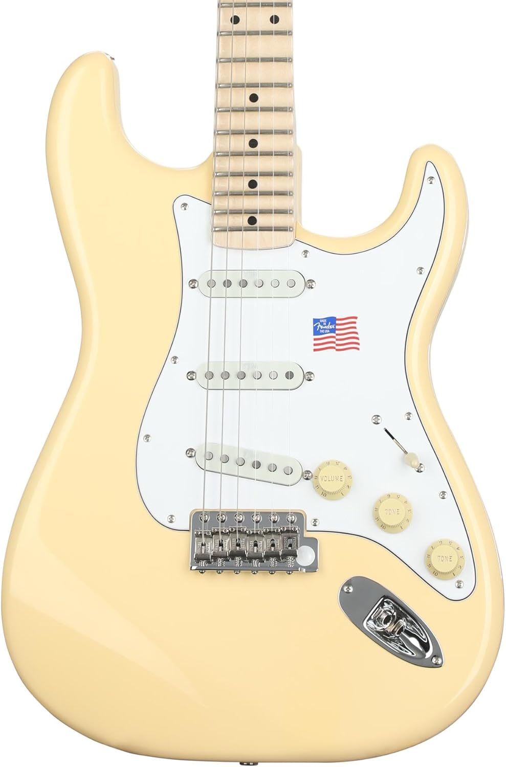 Fender Yngwie Malmsteen Stratocaster, Scalloped Maple Fretboard - Vintage White