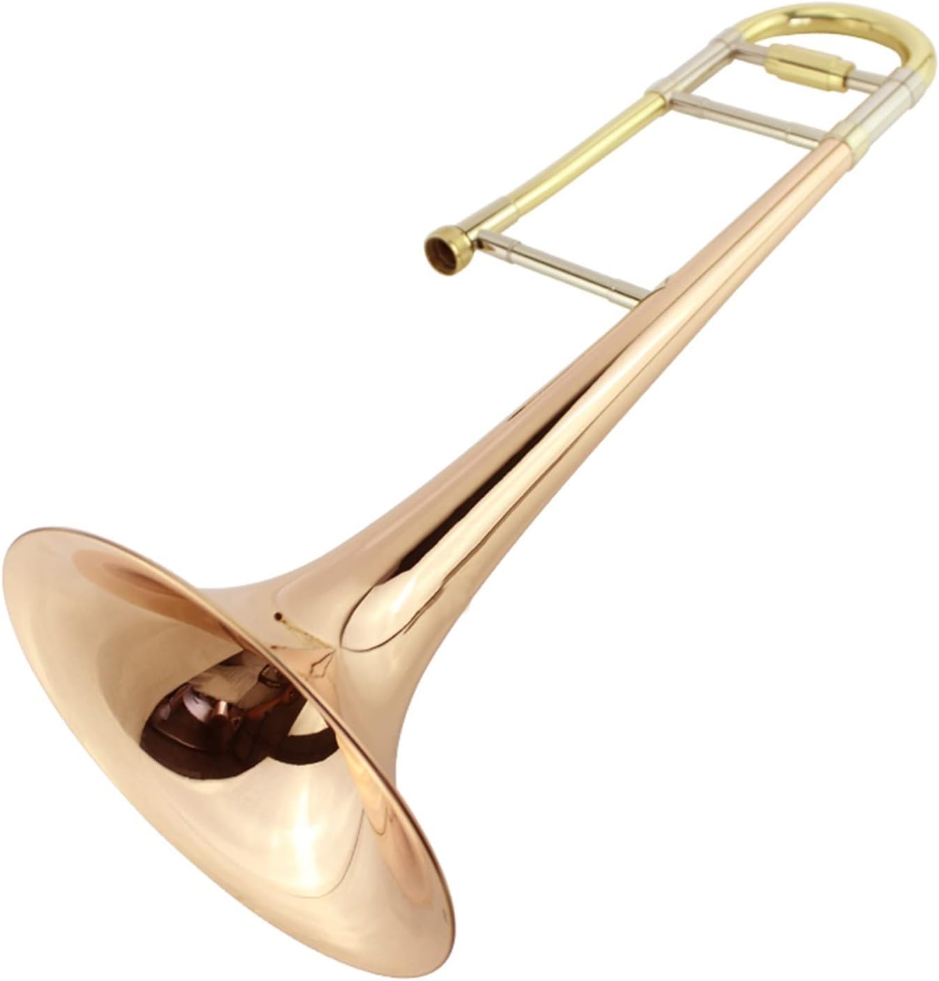 TSTS Professional B Flat Tenor Trombone Instrument for Beginners and Bands Beginner Trombone