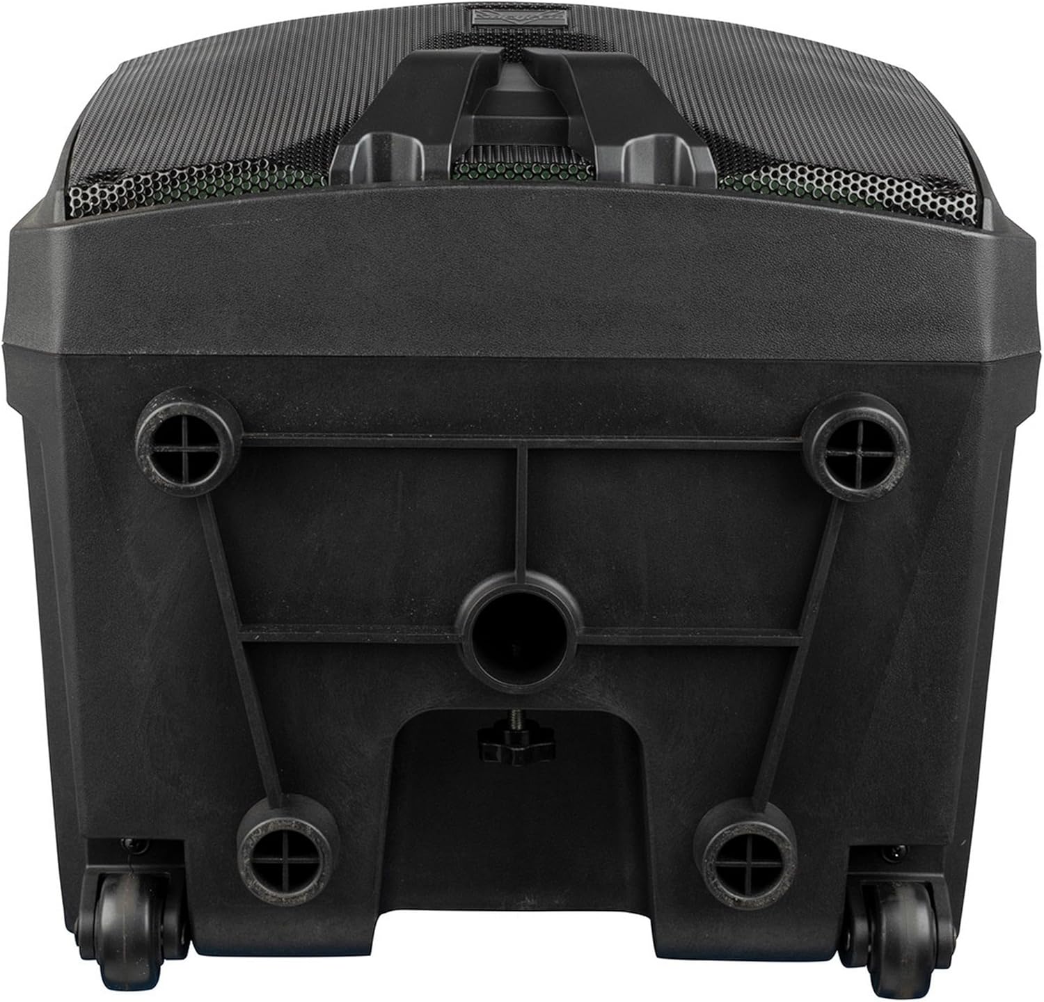 VocoPro 2000W PA System with Two Digital Wireless Vocal Microphones, Eight Channel Mixer with DSP Vocal Effect and Two 15-inch Powered Speakers with Build-in Derby Light.