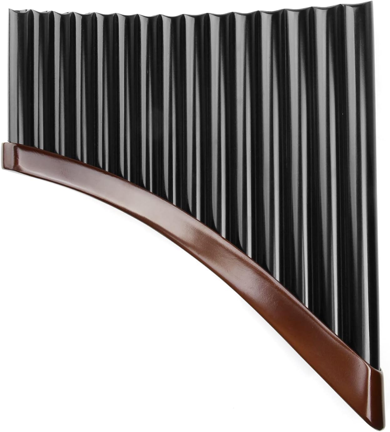 15 Pipes Pan Flute G Key Pan Pipes Woodwind Instrument Traditional Musical Instrument Bamboo Pan flute (Right Hand)